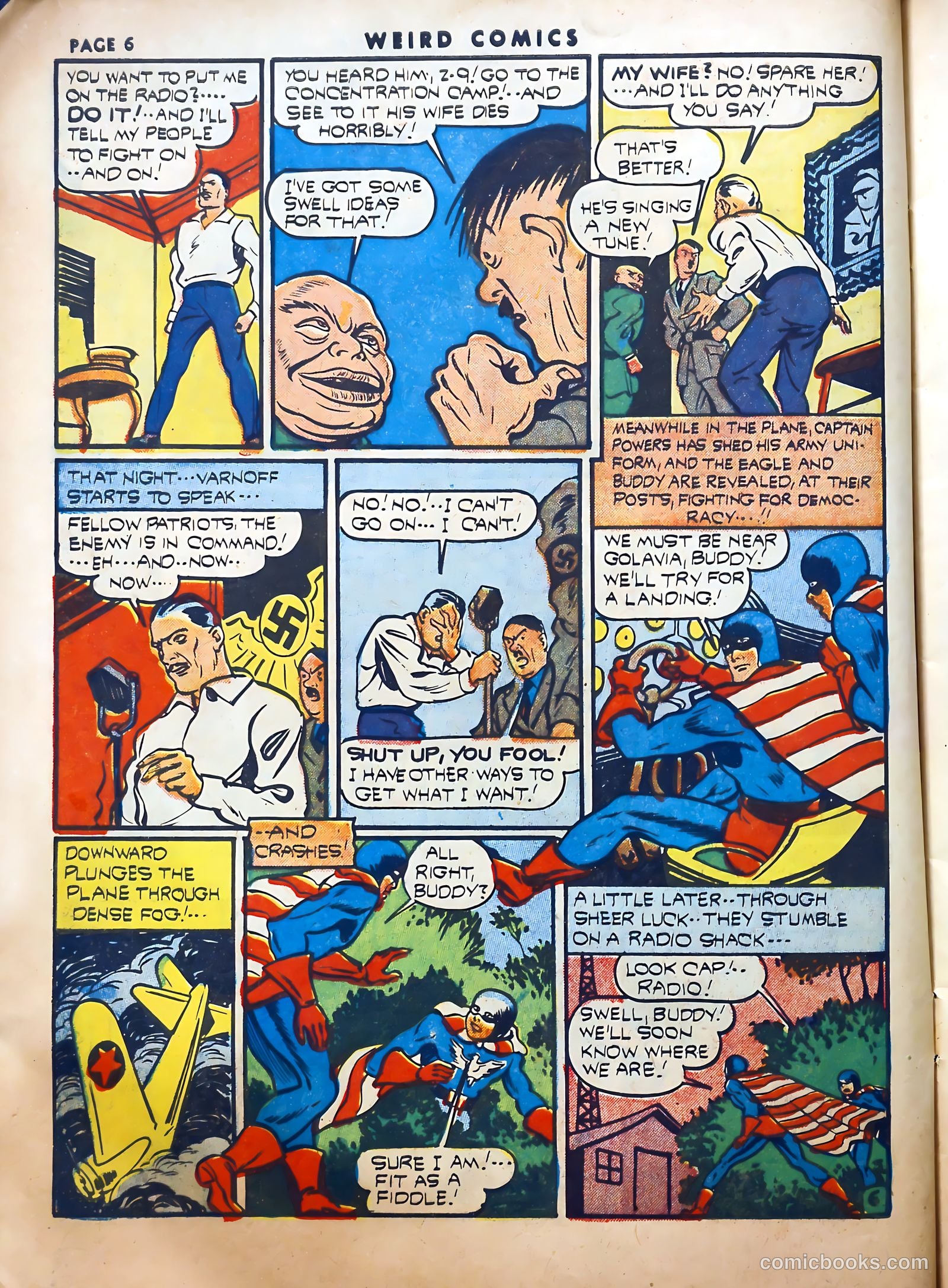 Weird Comics #20 (1942) — page 8 of 67