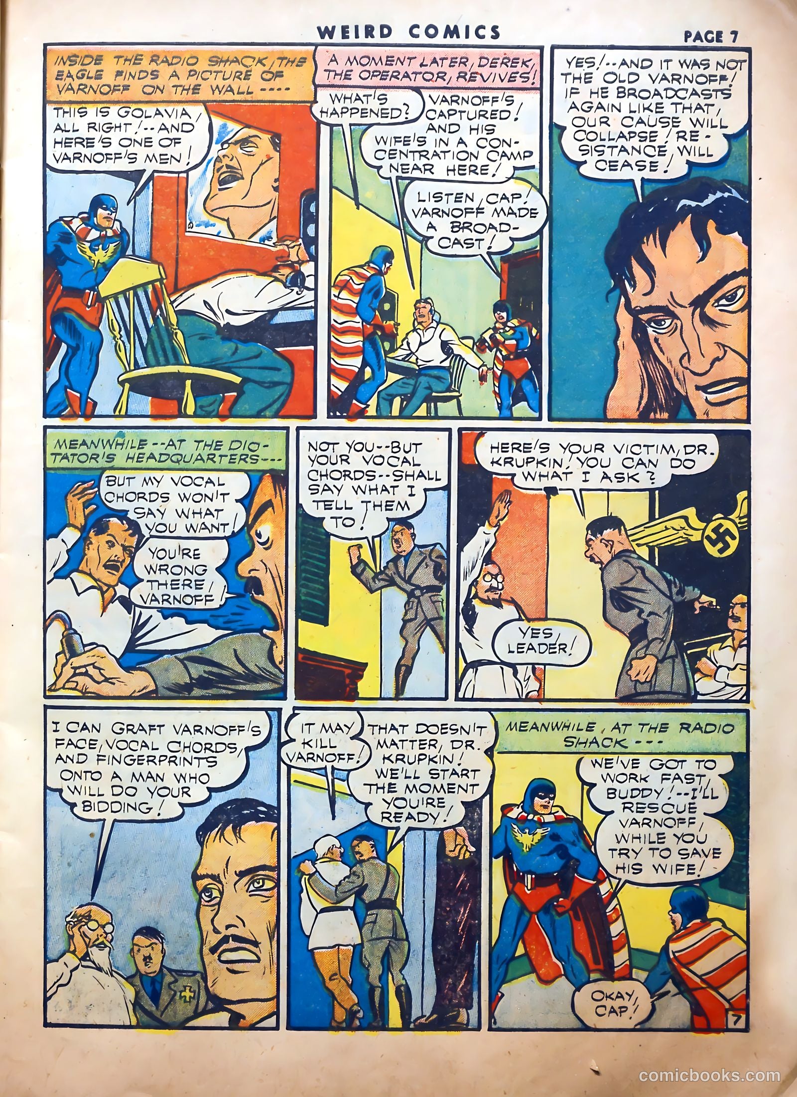 Weird Comics #20 (1942) — page 9 of 67