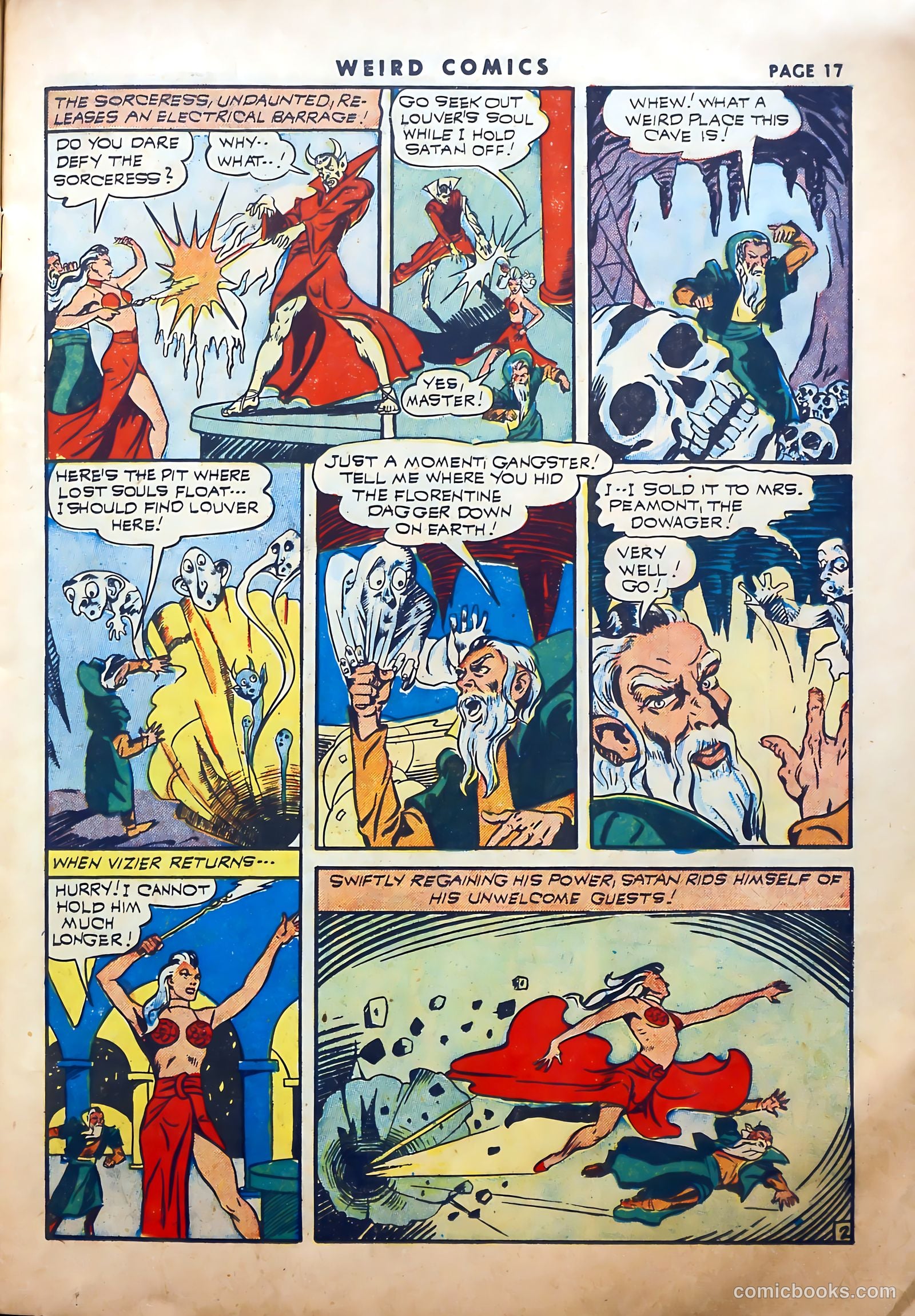 Weird Comics #20 (1942) — page 19 of 67