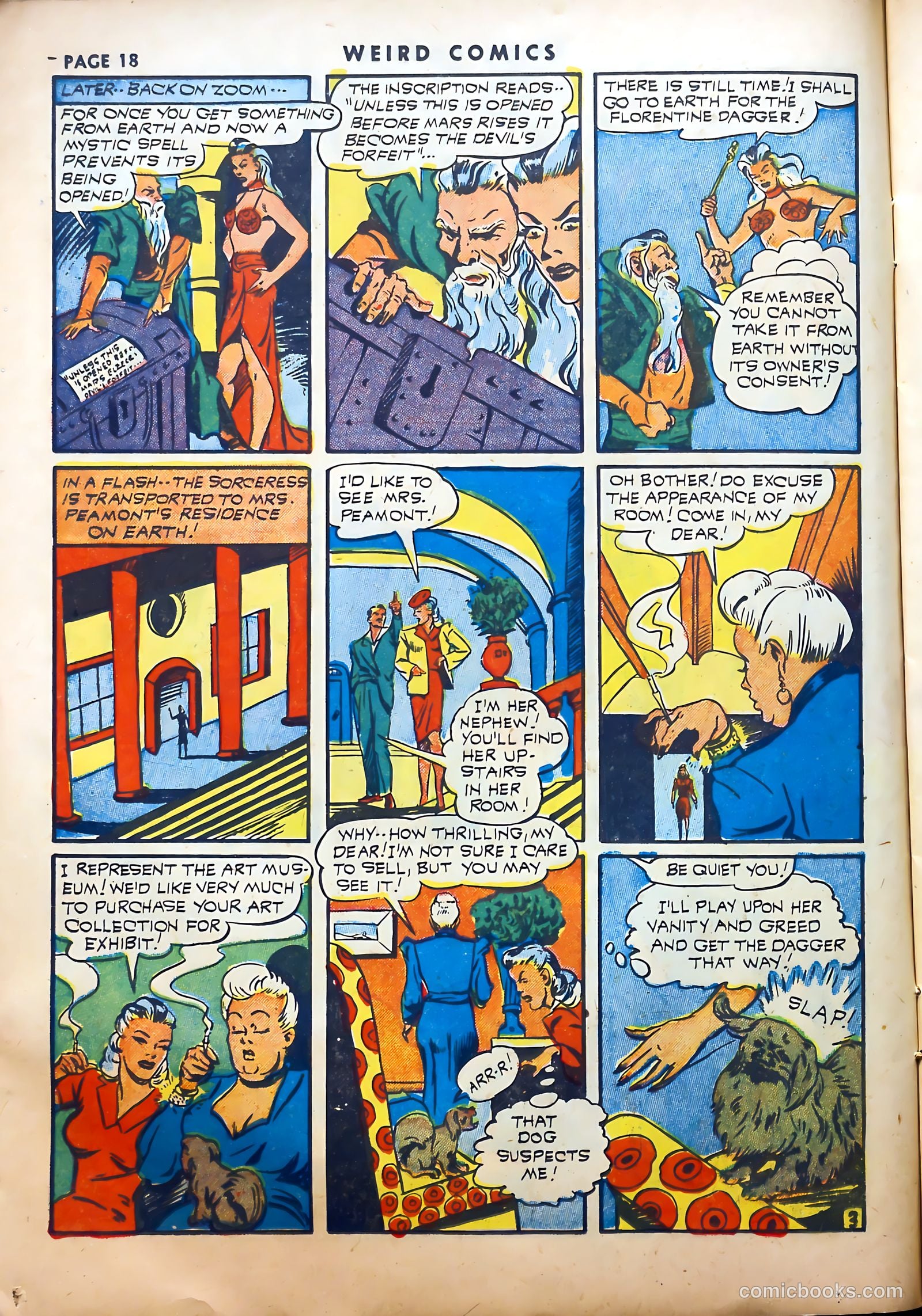 Weird Comics #20 (1942) — page 20 of 67