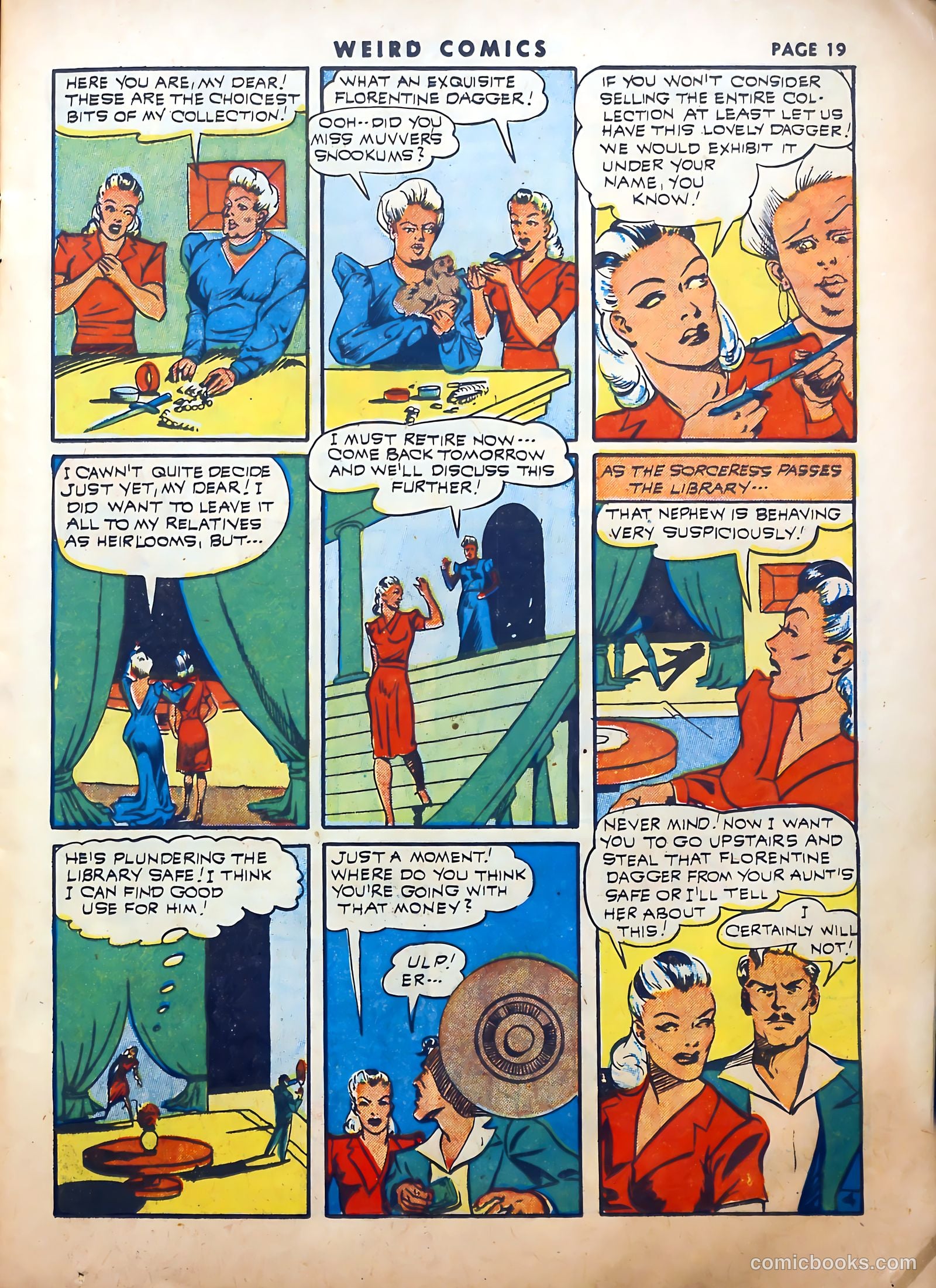 Weird Comics #20 (1942) — page 21 of 67