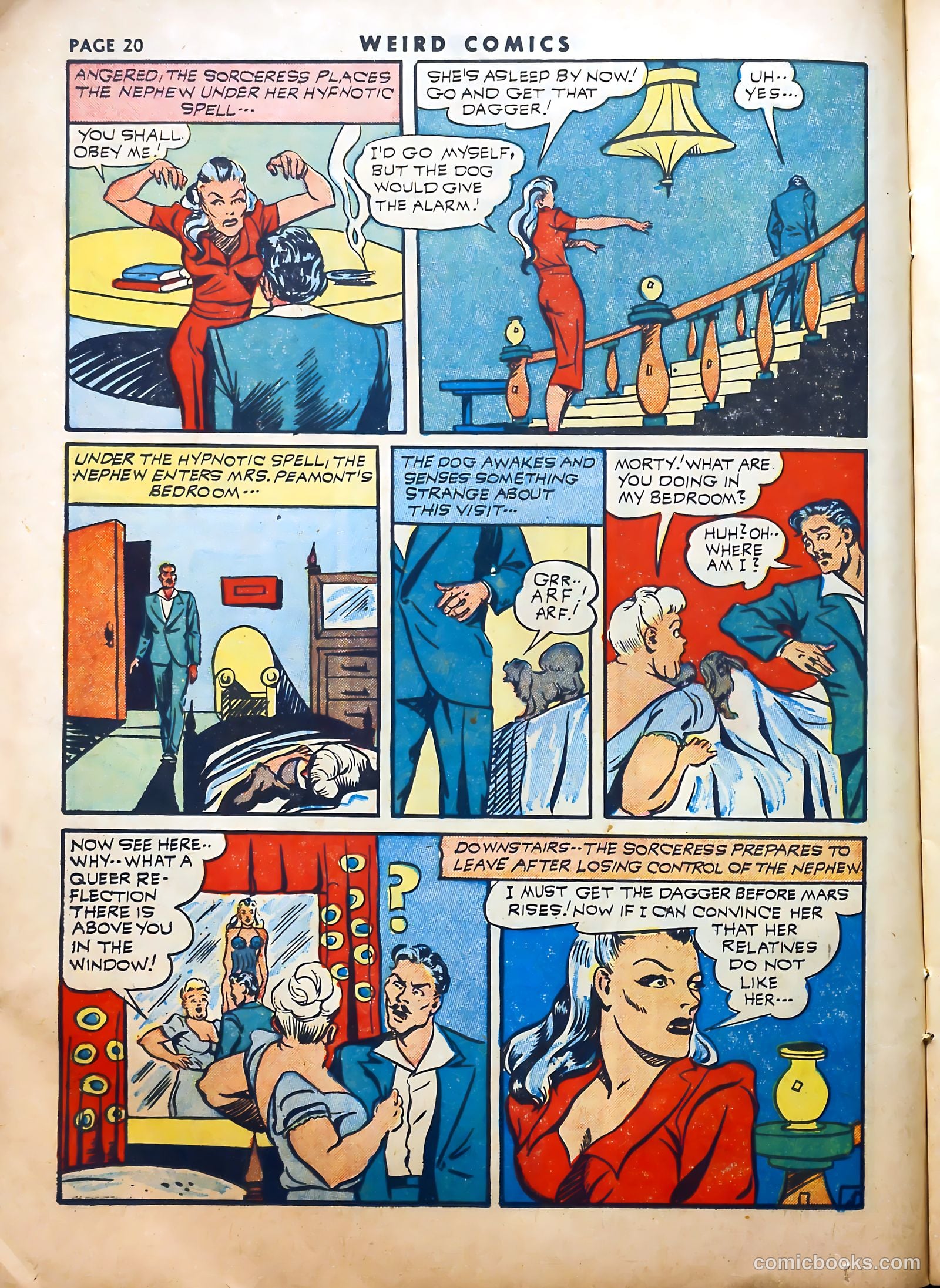 Weird Comics #20 (1942) — page 22 of 67