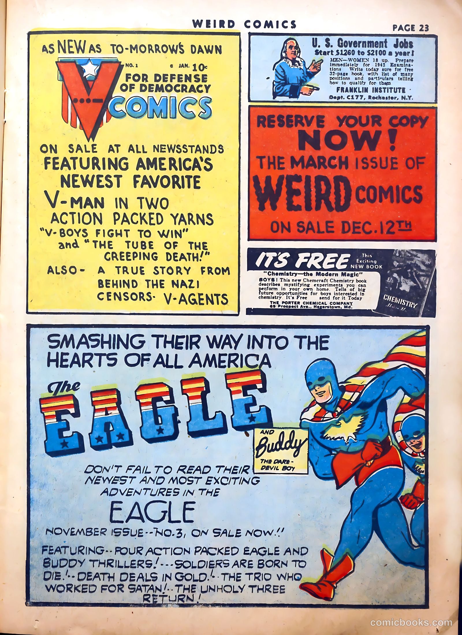 Weird Comics #20 (1942) — page 25 of 67