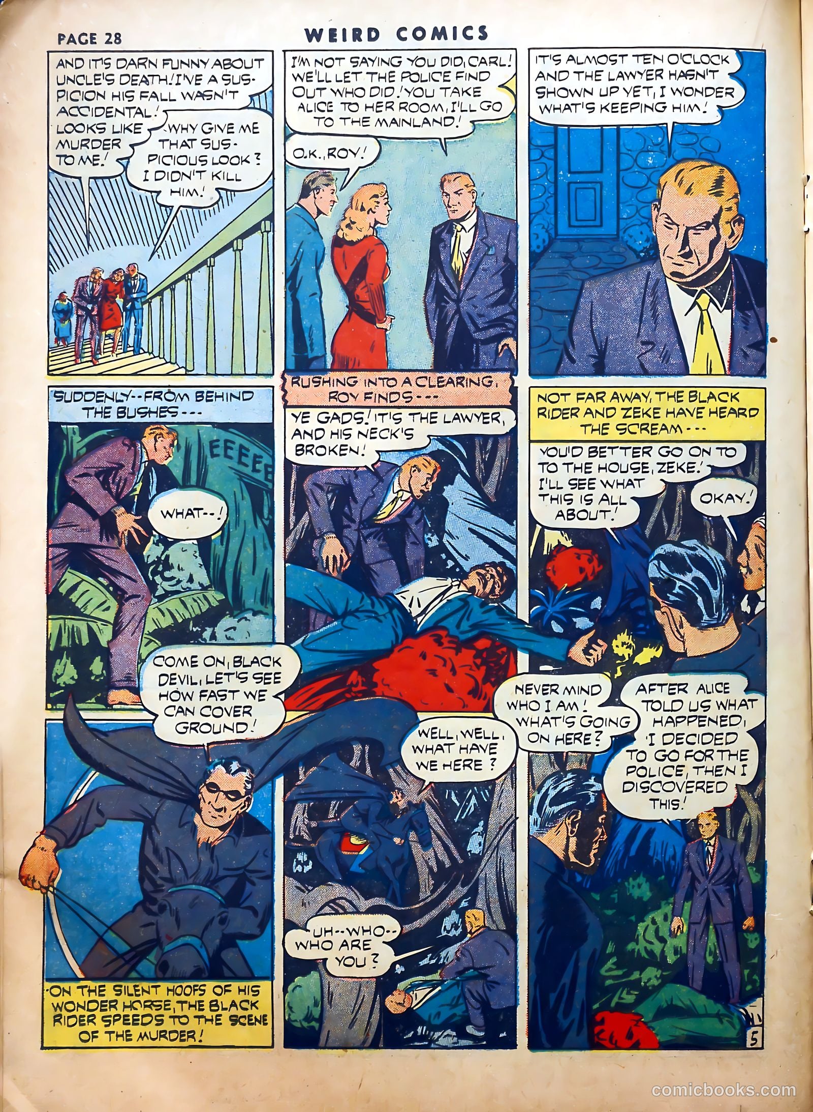 Weird Comics #20 (1942) — page 30 of 67