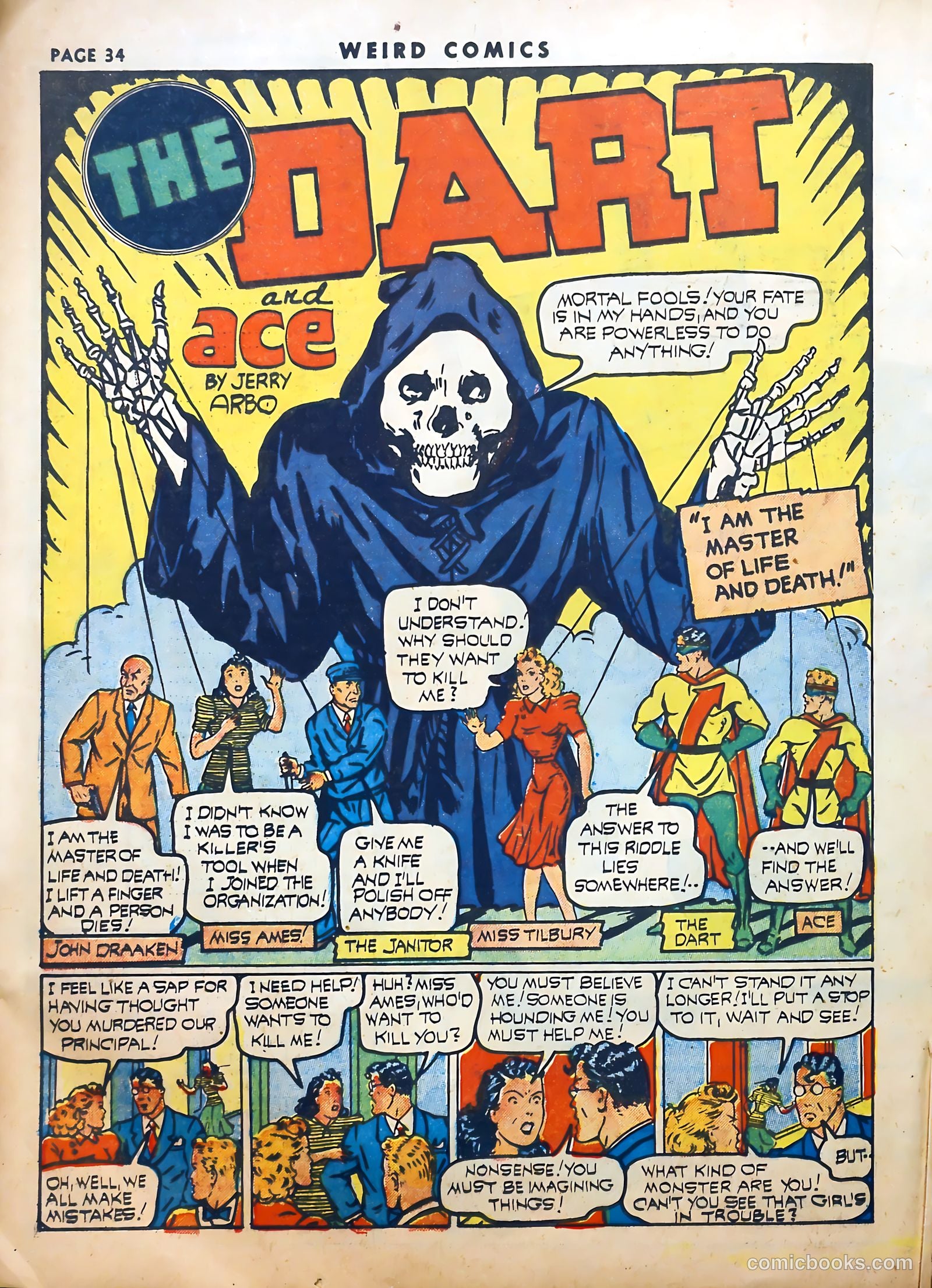 Weird Comics #20 (1942) — page 35 of 67