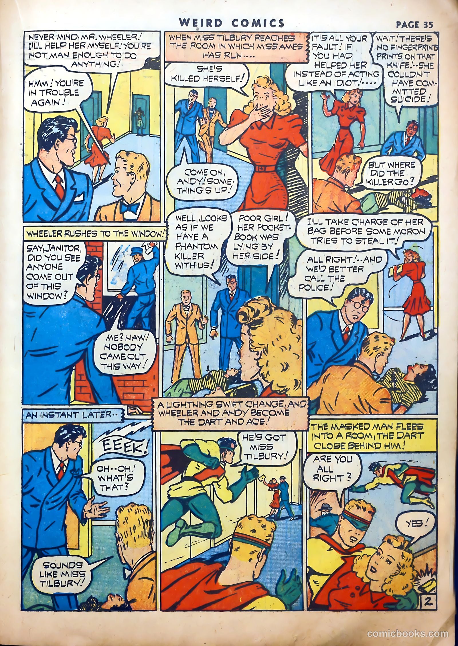 Weird Comics #20 (1942) — page 36 of 67