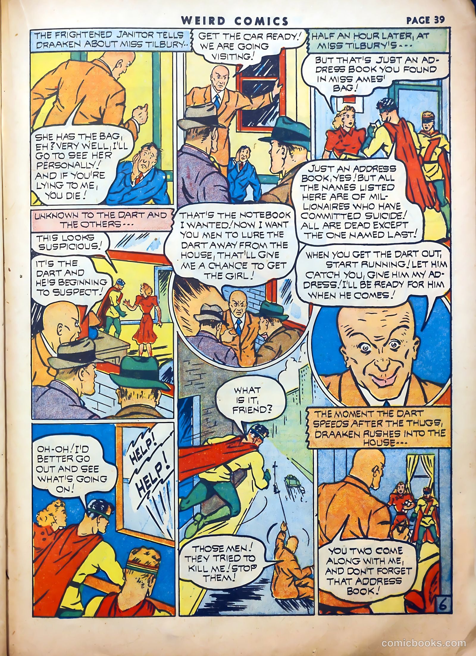 Weird Comics #20 (1942) — page 40 of 67