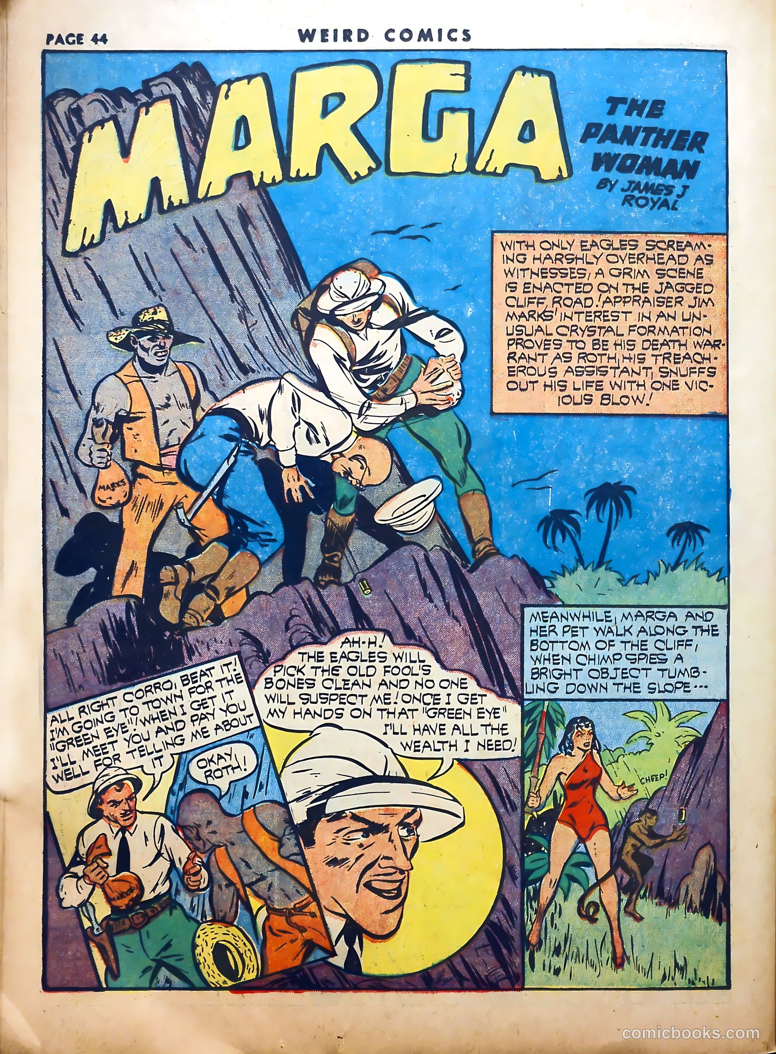 Weird Comics #20 (1942) — page 45 of 67