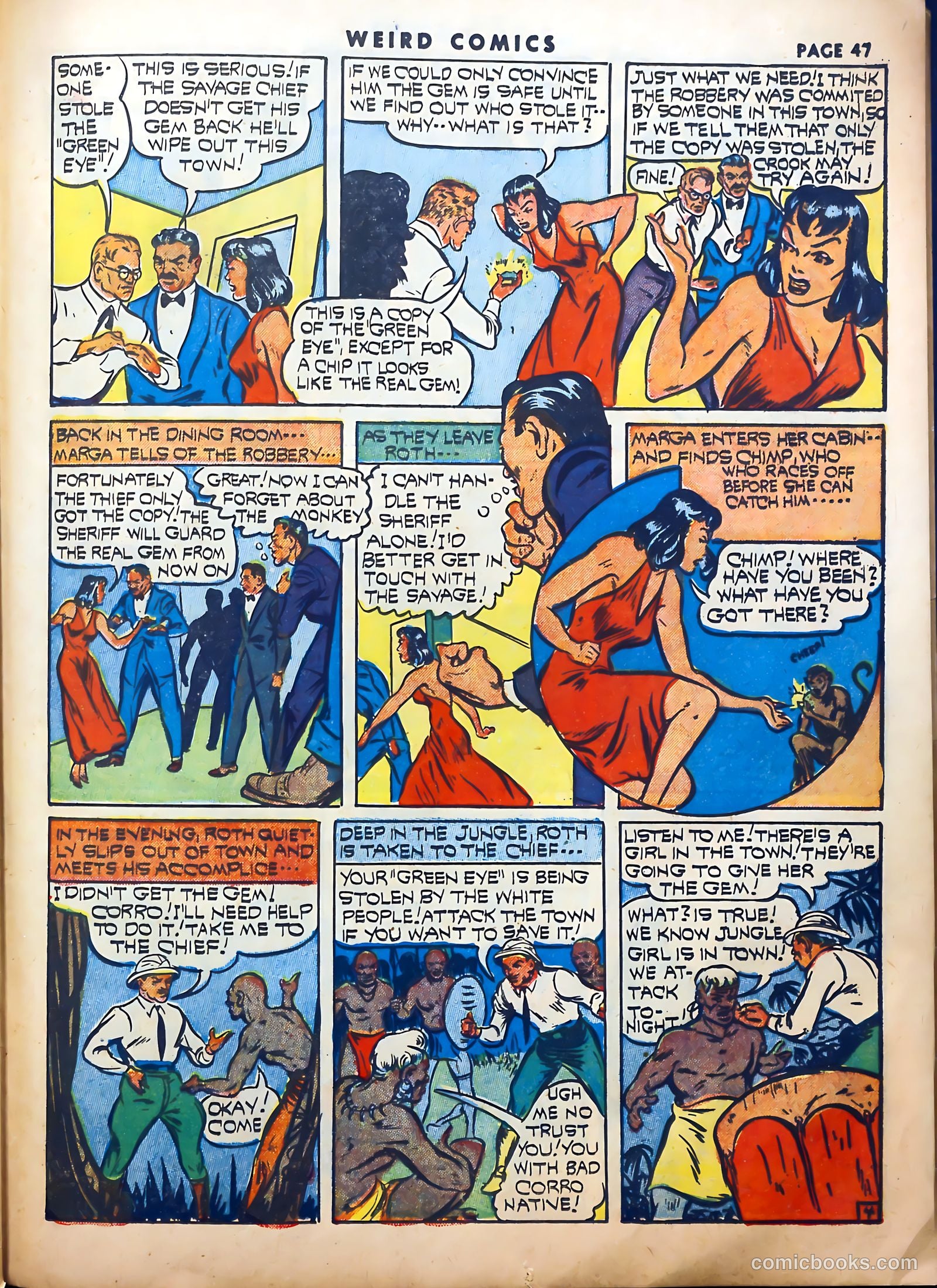 Weird Comics #20 (1942) — page 48 of 67