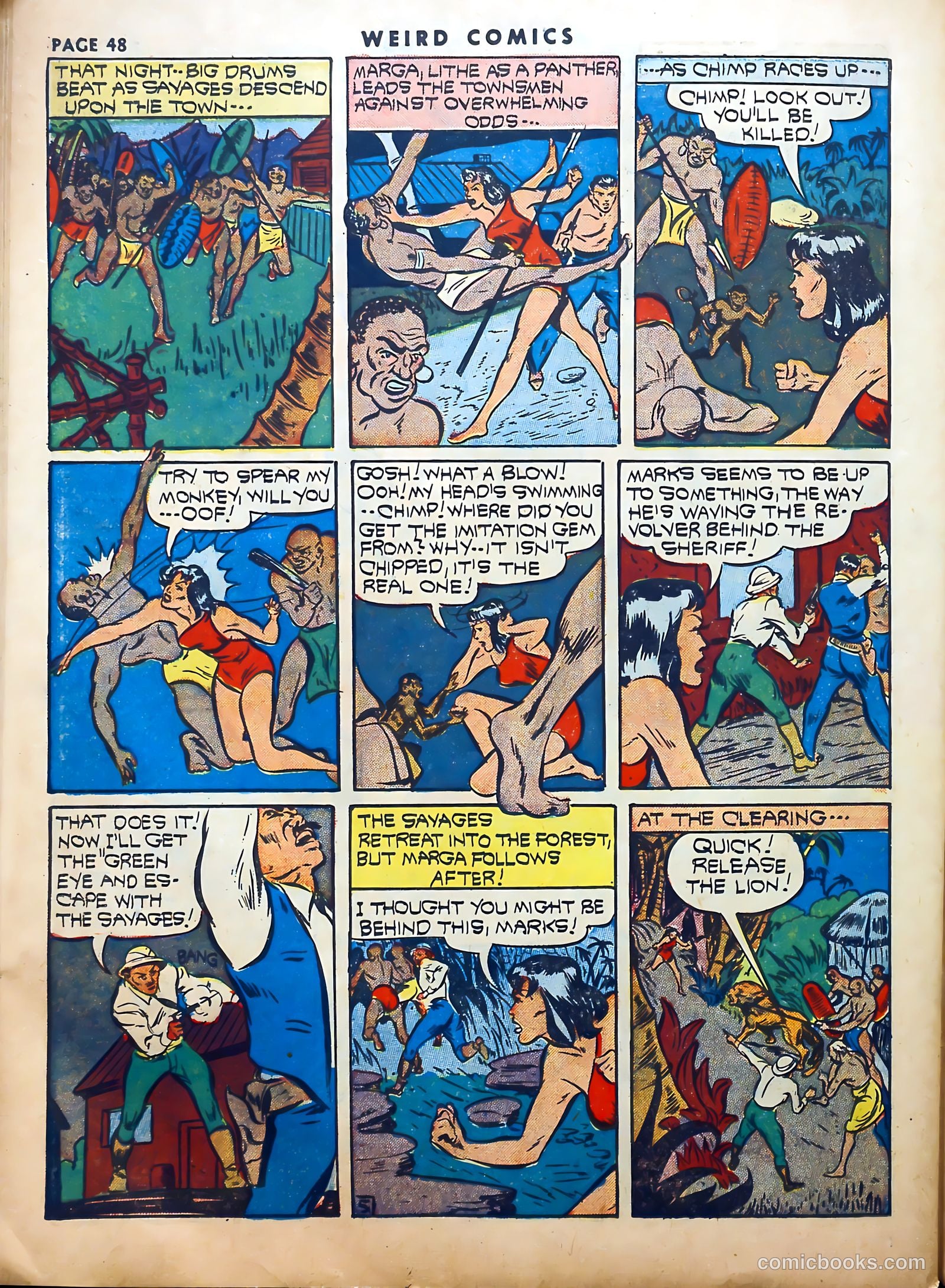 Weird Comics #20 (1942) — page 49 of 67