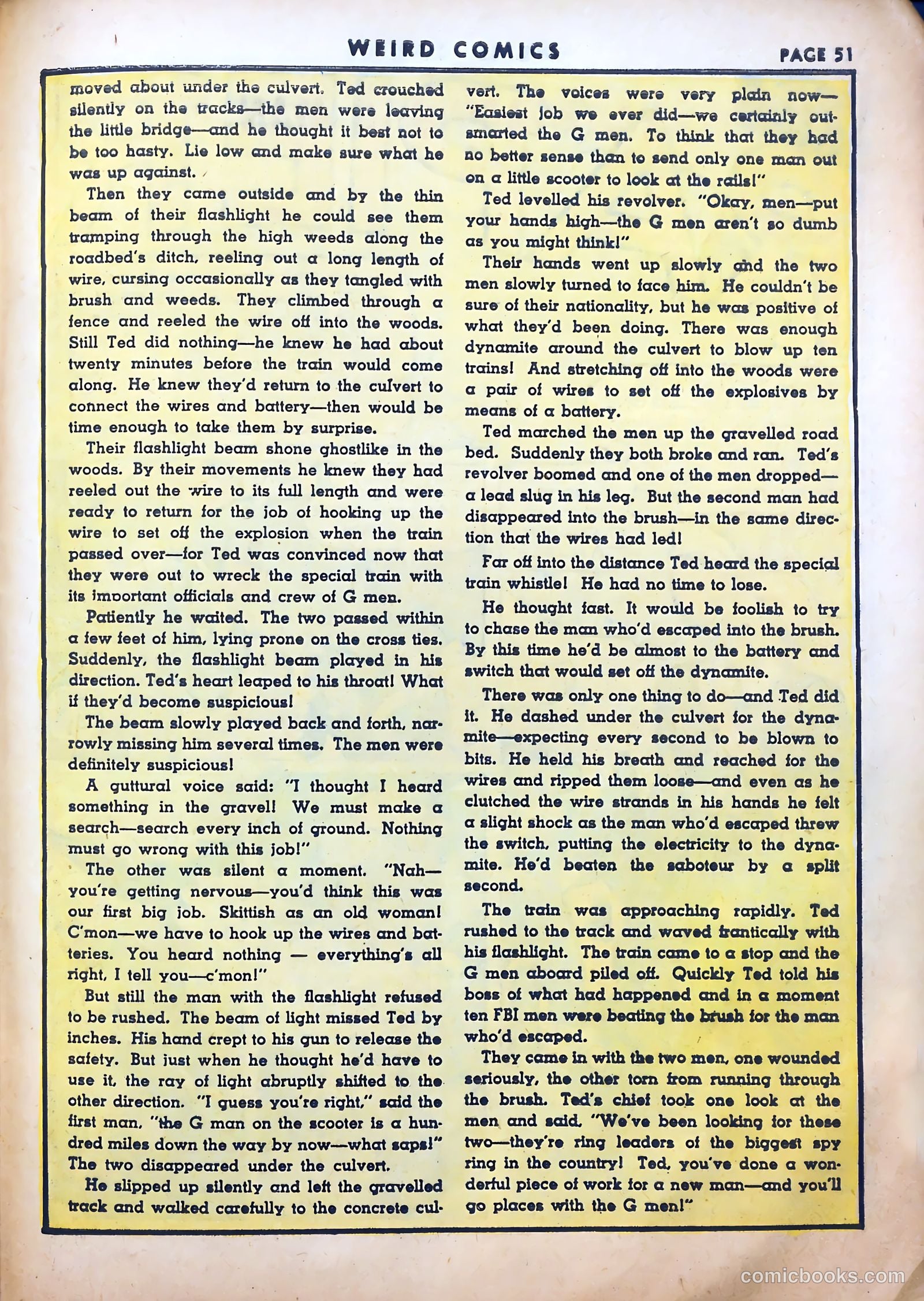 Weird Comics #20 (1942) — page 52 of 67
