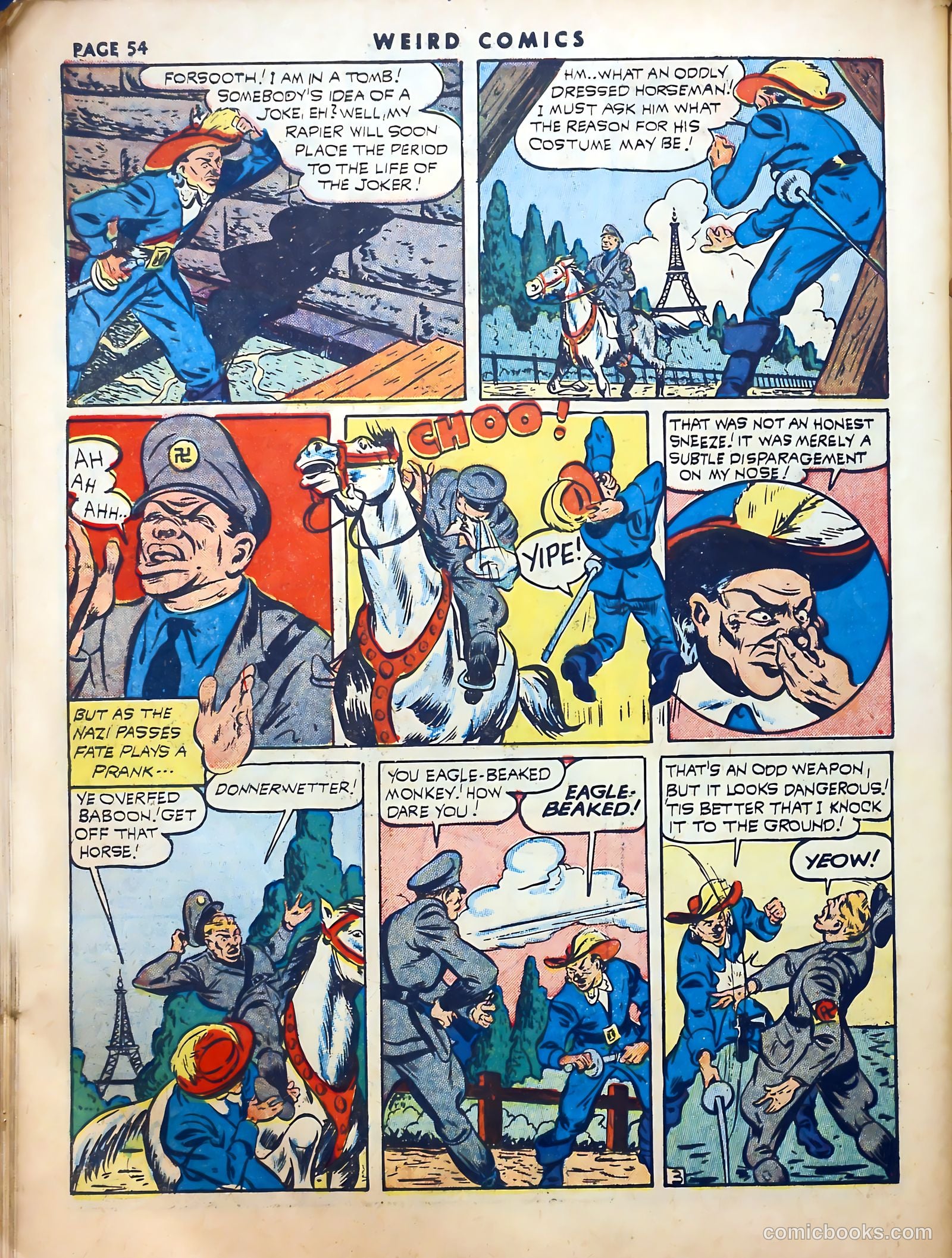 Weird Comics #20 (1942) — page 55 of 67