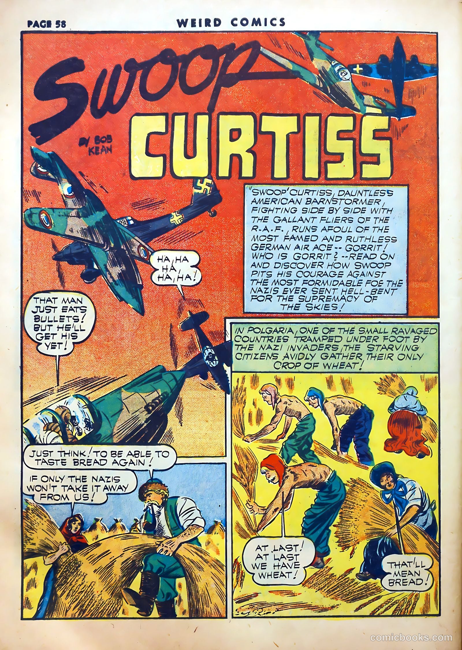 Weird Comics #20 (1942) — page 59 of 67