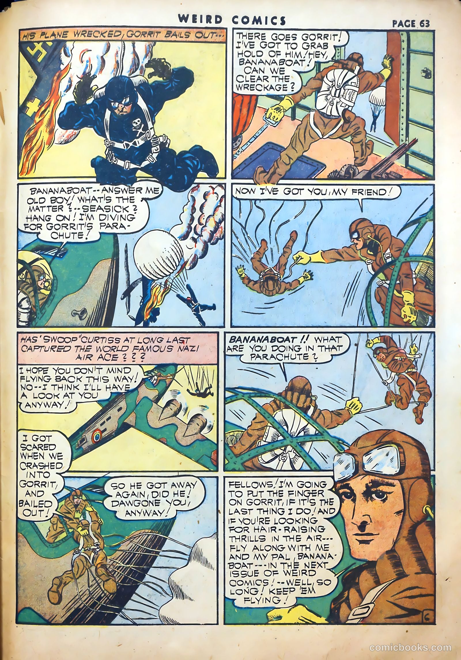 Weird Comics #20 (1942) — page 64 of 67