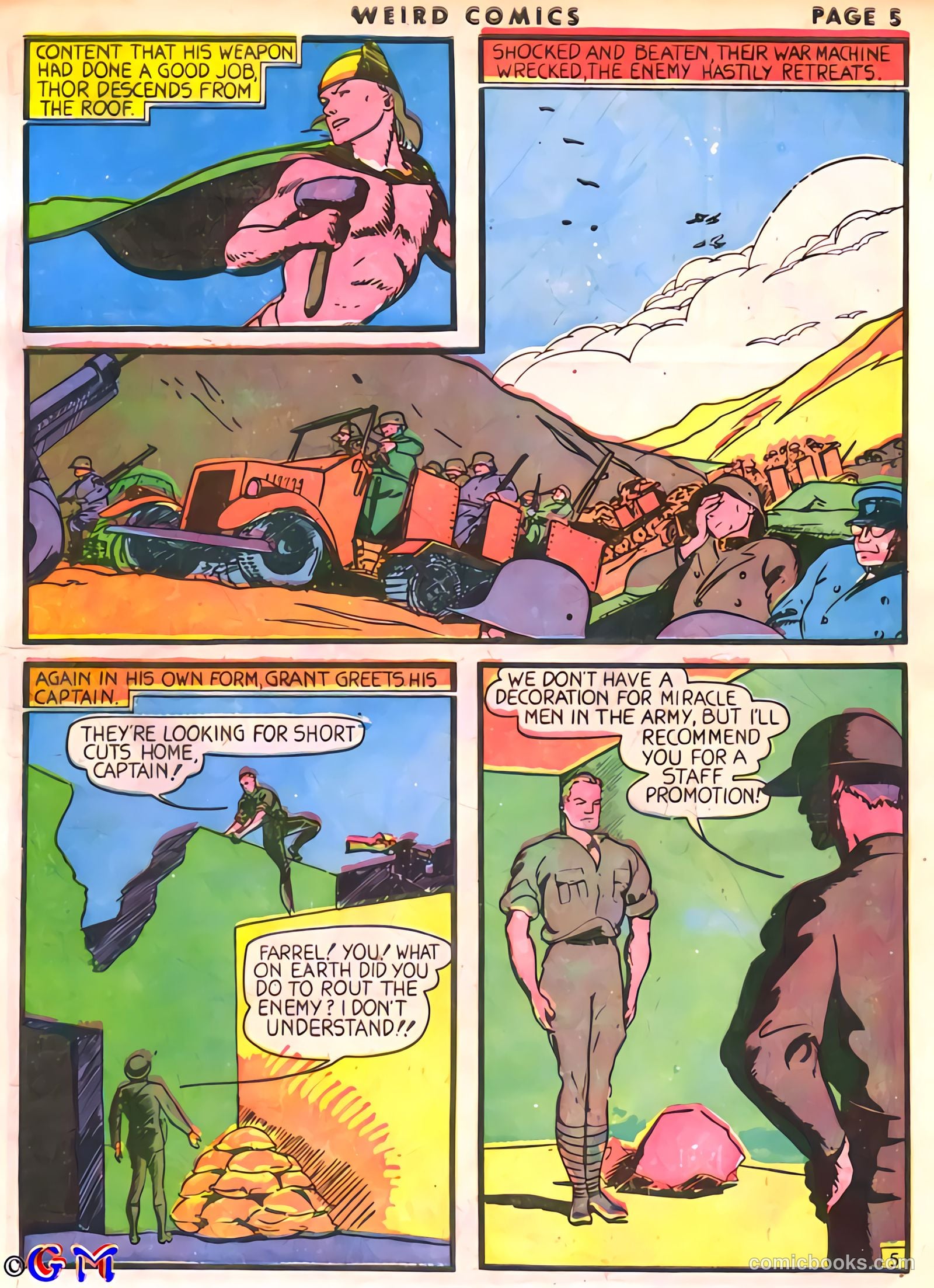 Weird Comics #3 (1940) — page 7 of 68