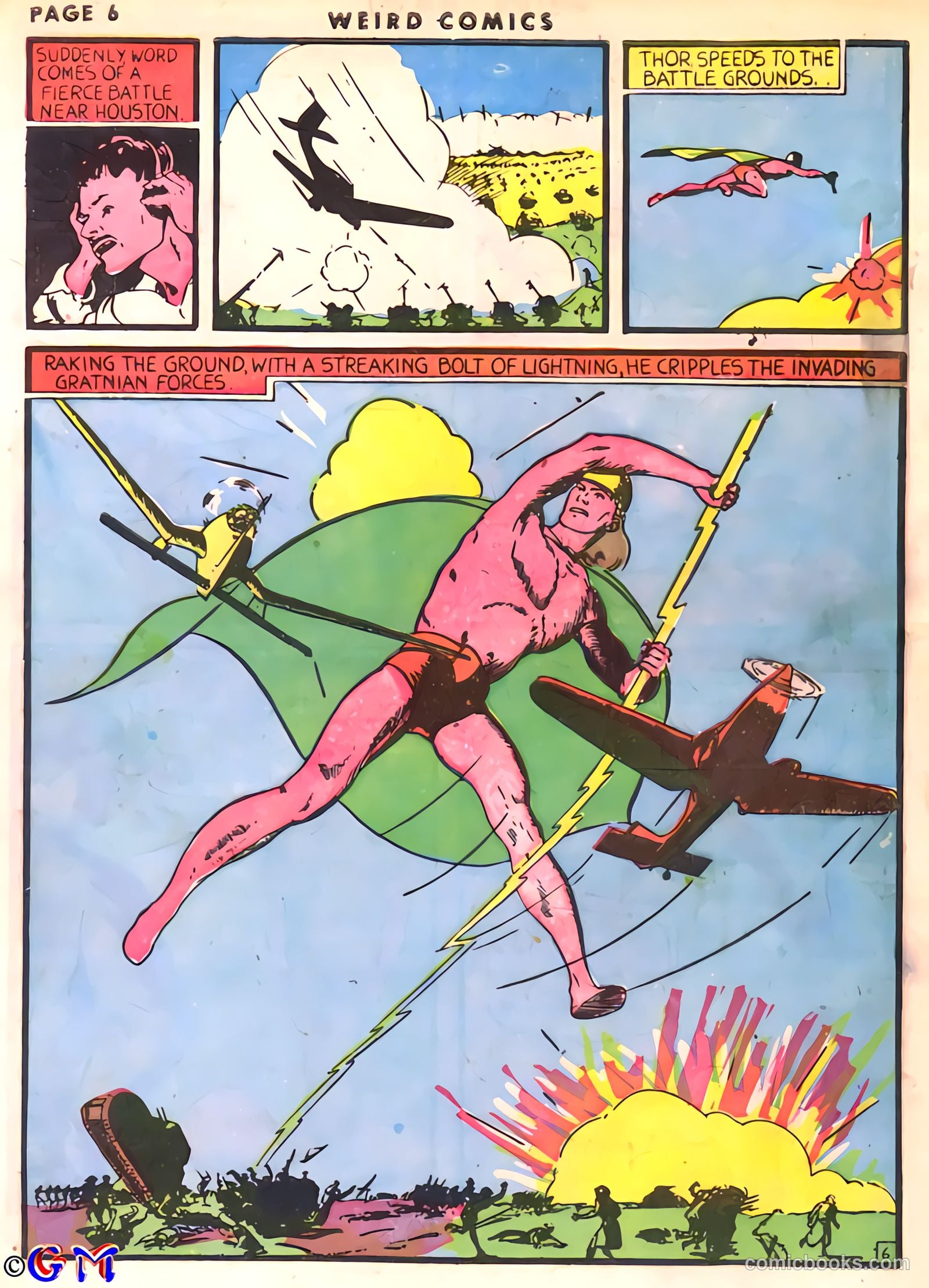 Weird Comics #3 (1940) — page 8 of 68
