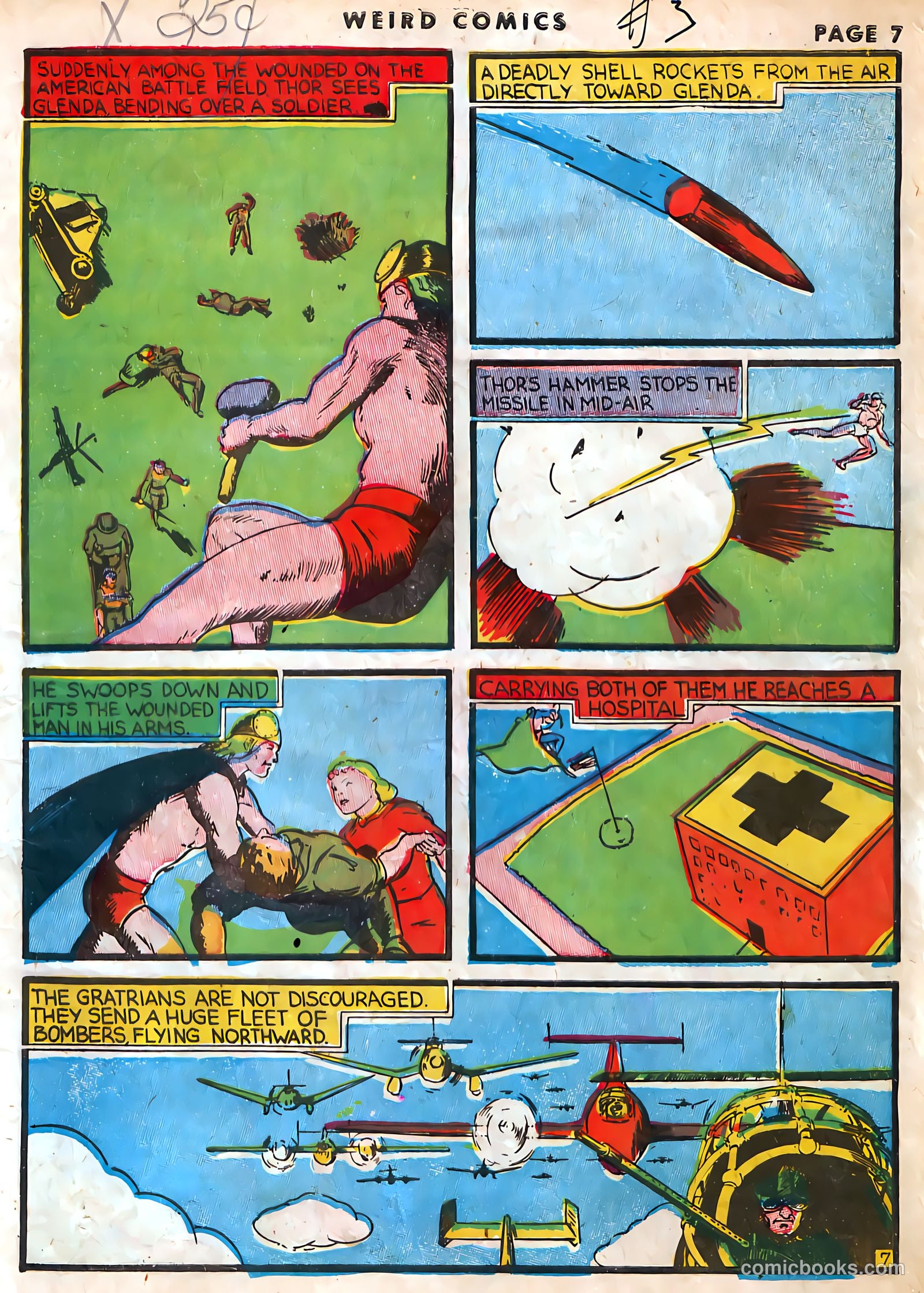 Weird Comics #3 (1940) — page 9 of 68