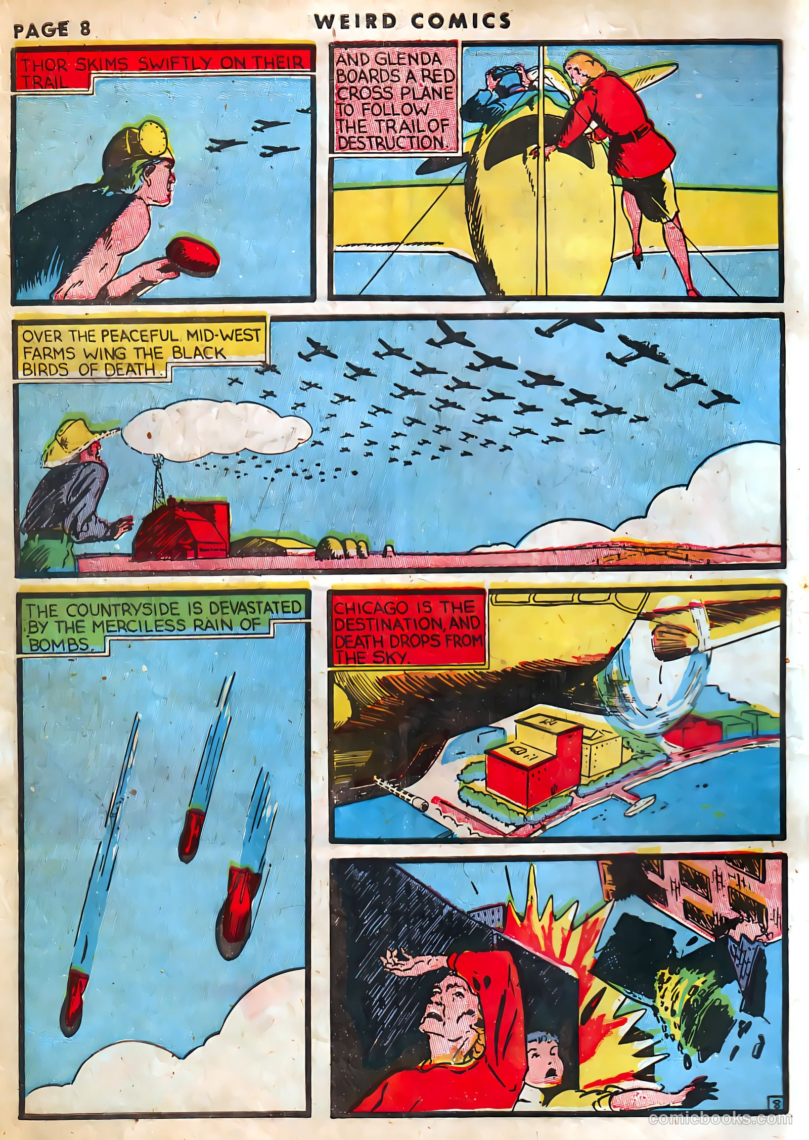 Weird Comics #3 (1940) — page 10 of 68