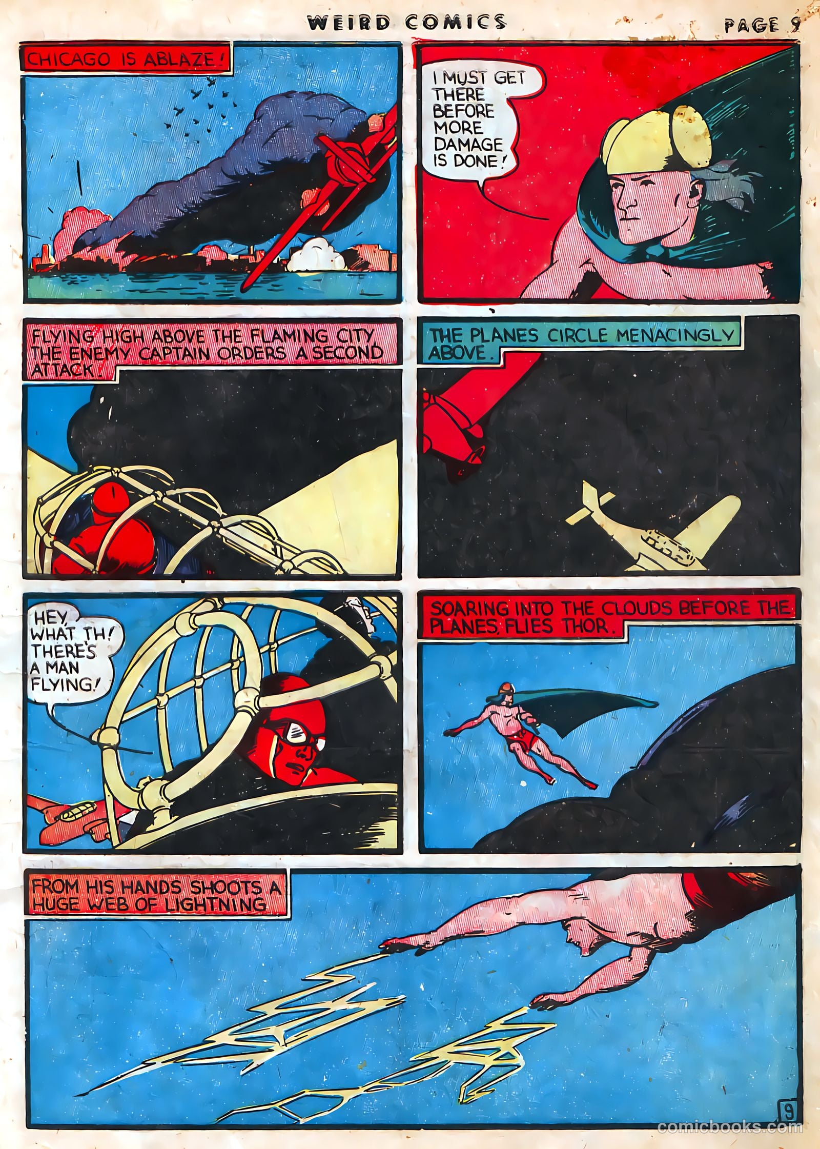 Weird Comics #3 (1940) — page 11 of 68