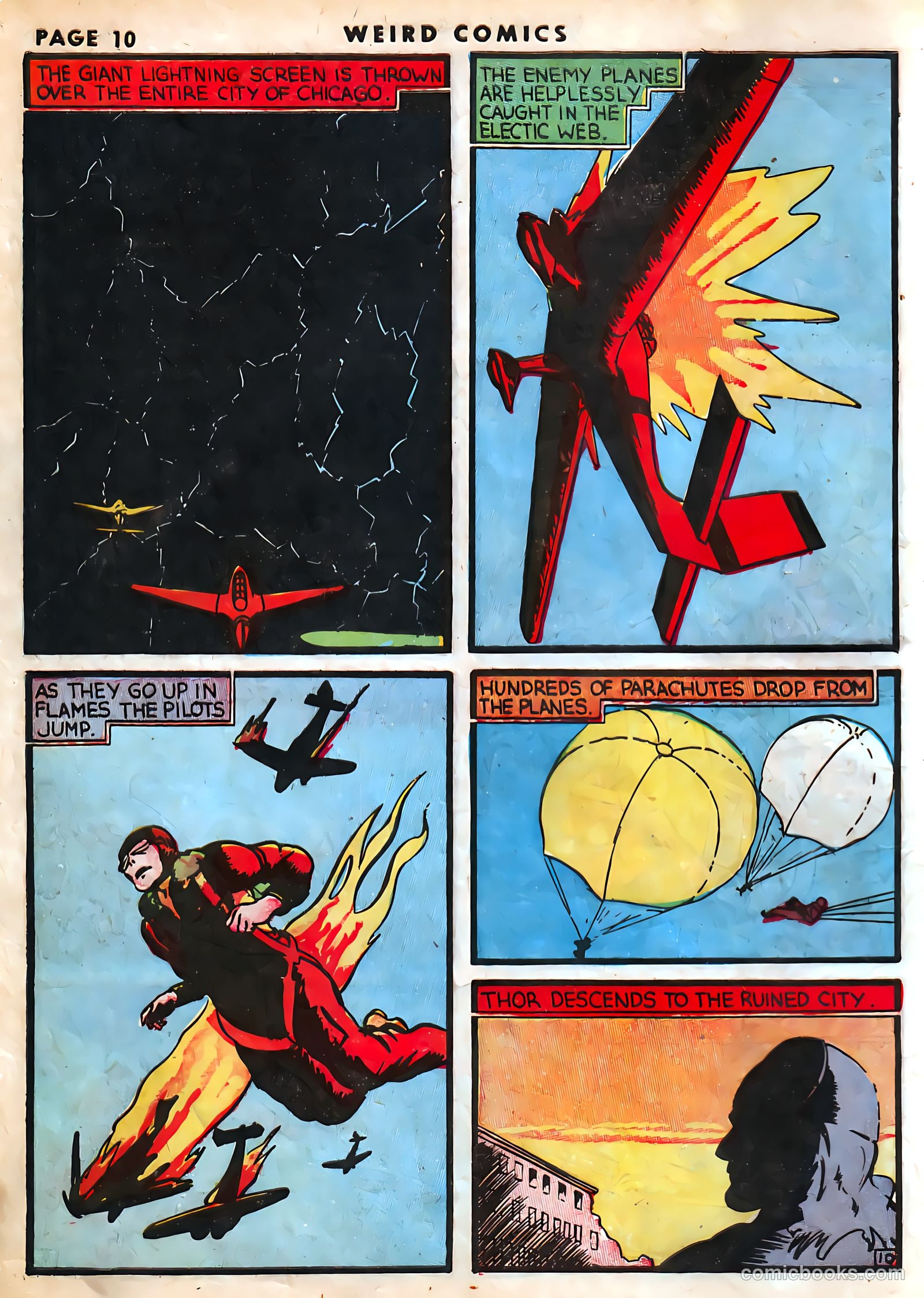Weird Comics #3 (1940) — page 12 of 68