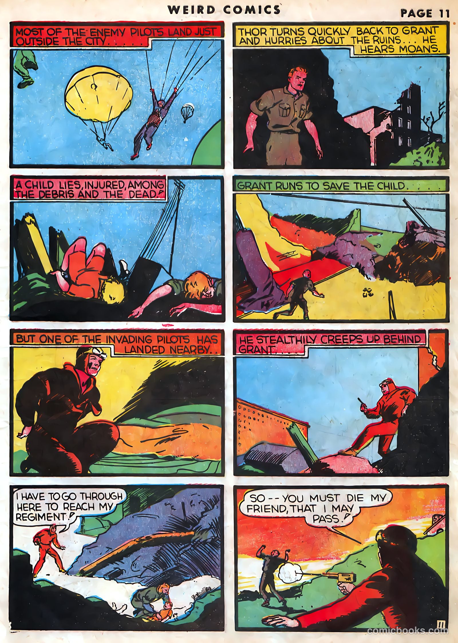Weird Comics #3 (1940) — page 13 of 68