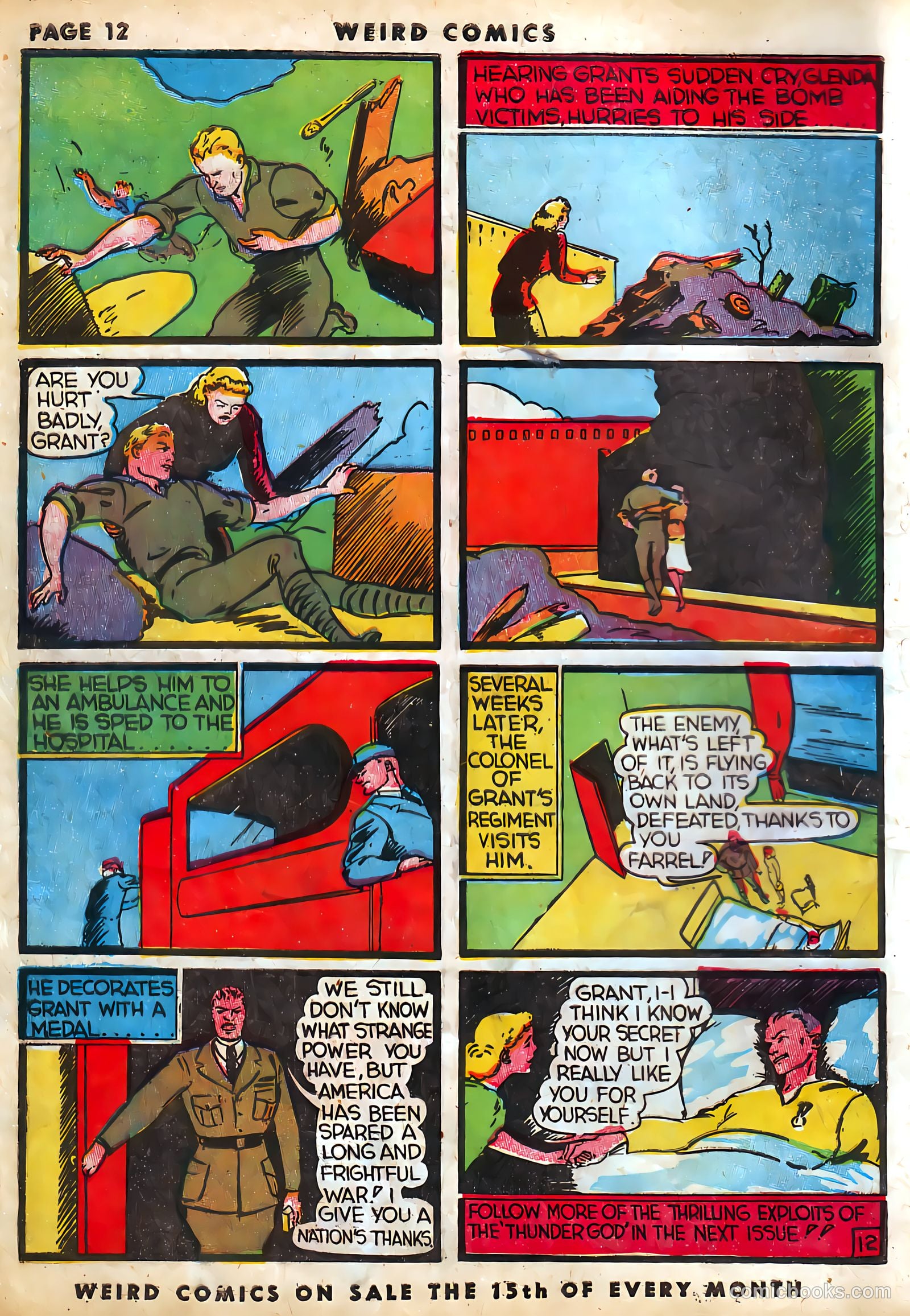 Weird Comics #3 (1940) — page 14 of 68