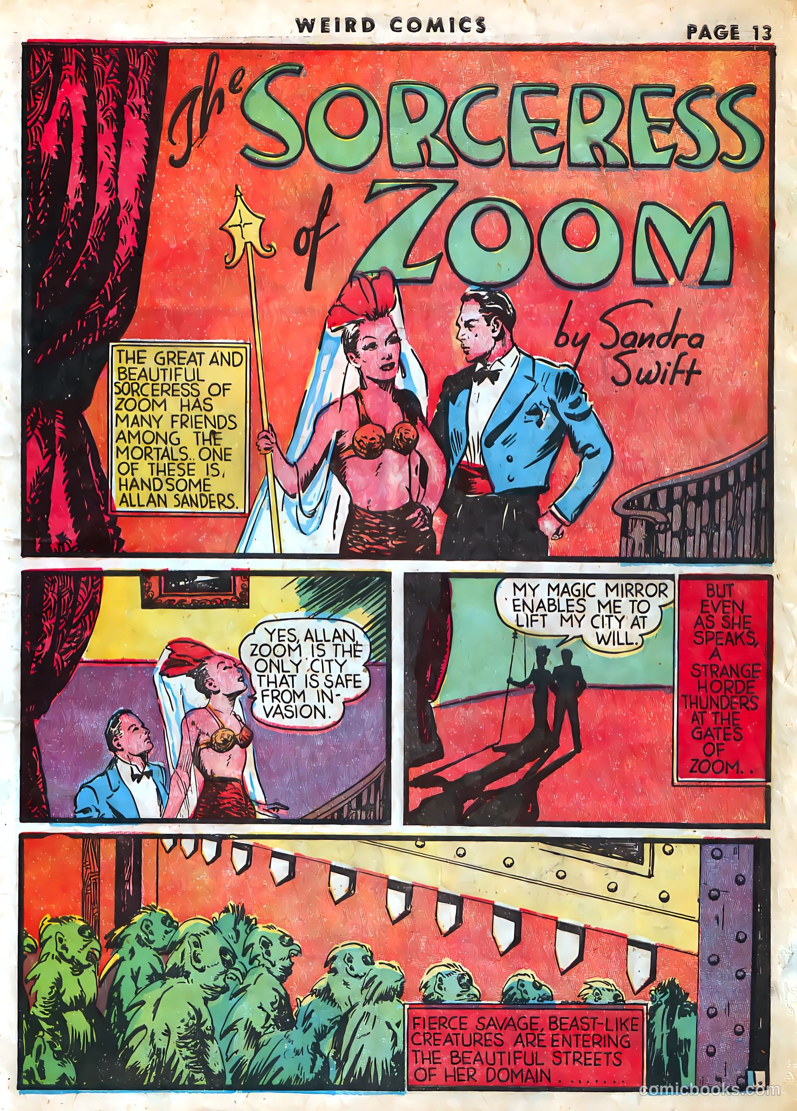 Weird Comics #3 (1940) — page 15 of 68