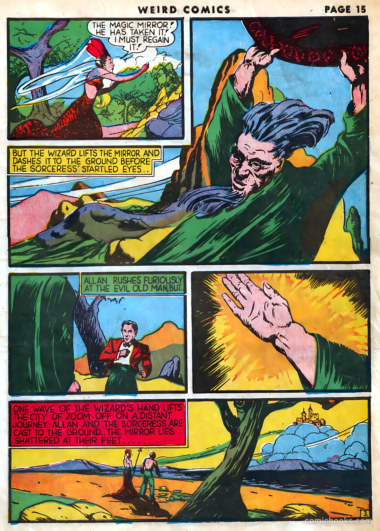 Weird Comics #3 (1940) — page 17 of 68