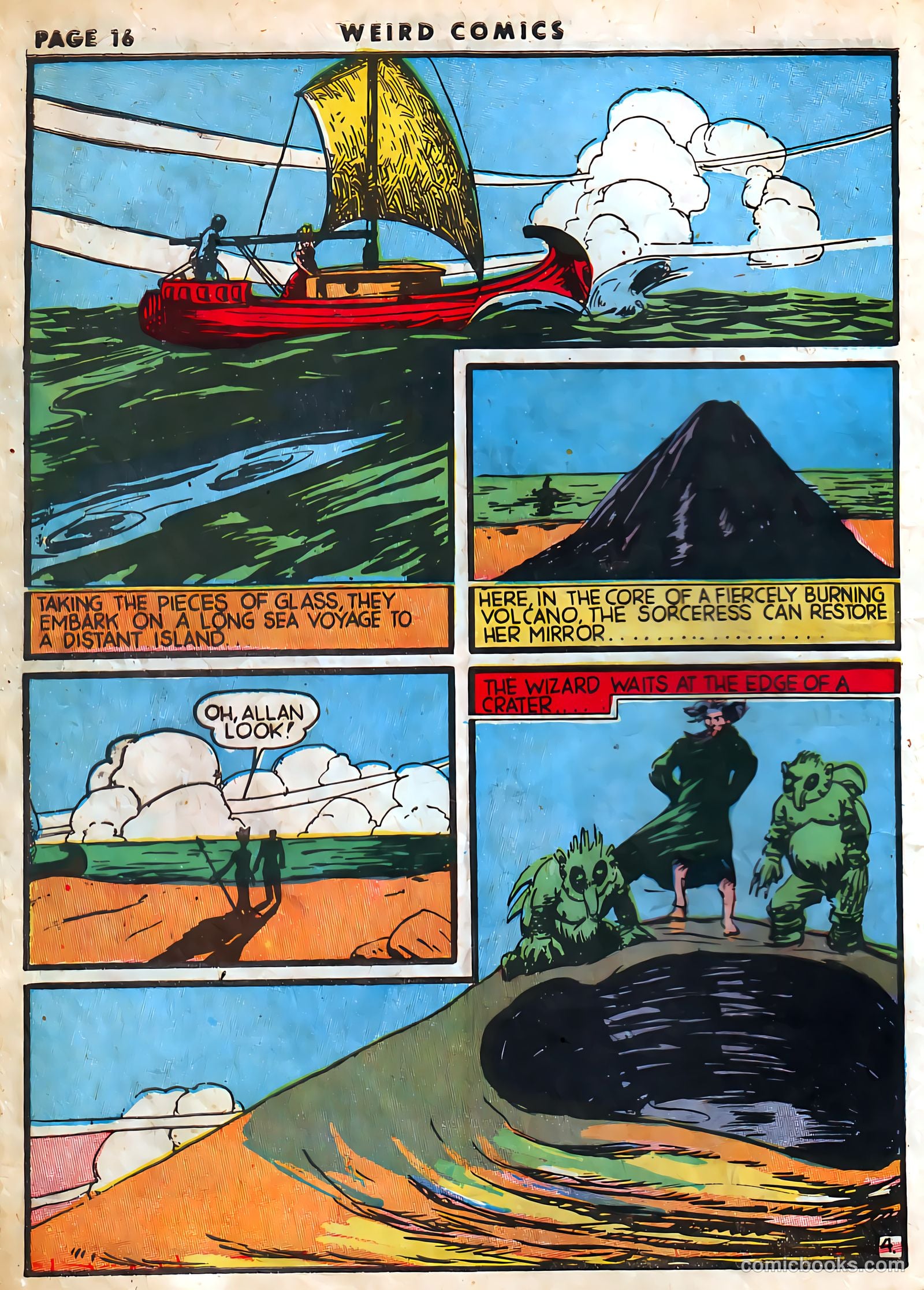 Weird Comics #3 (1940) — page 18 of 68