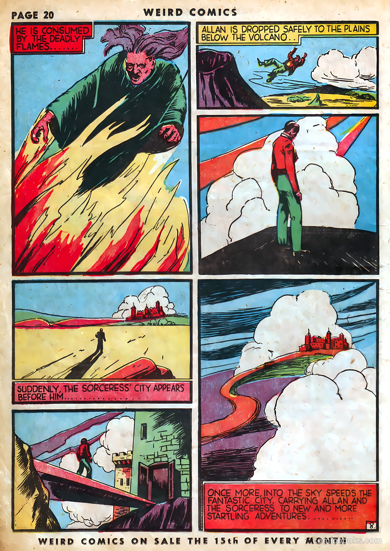 Weird Comics #3 (1940) — page 22 of 68