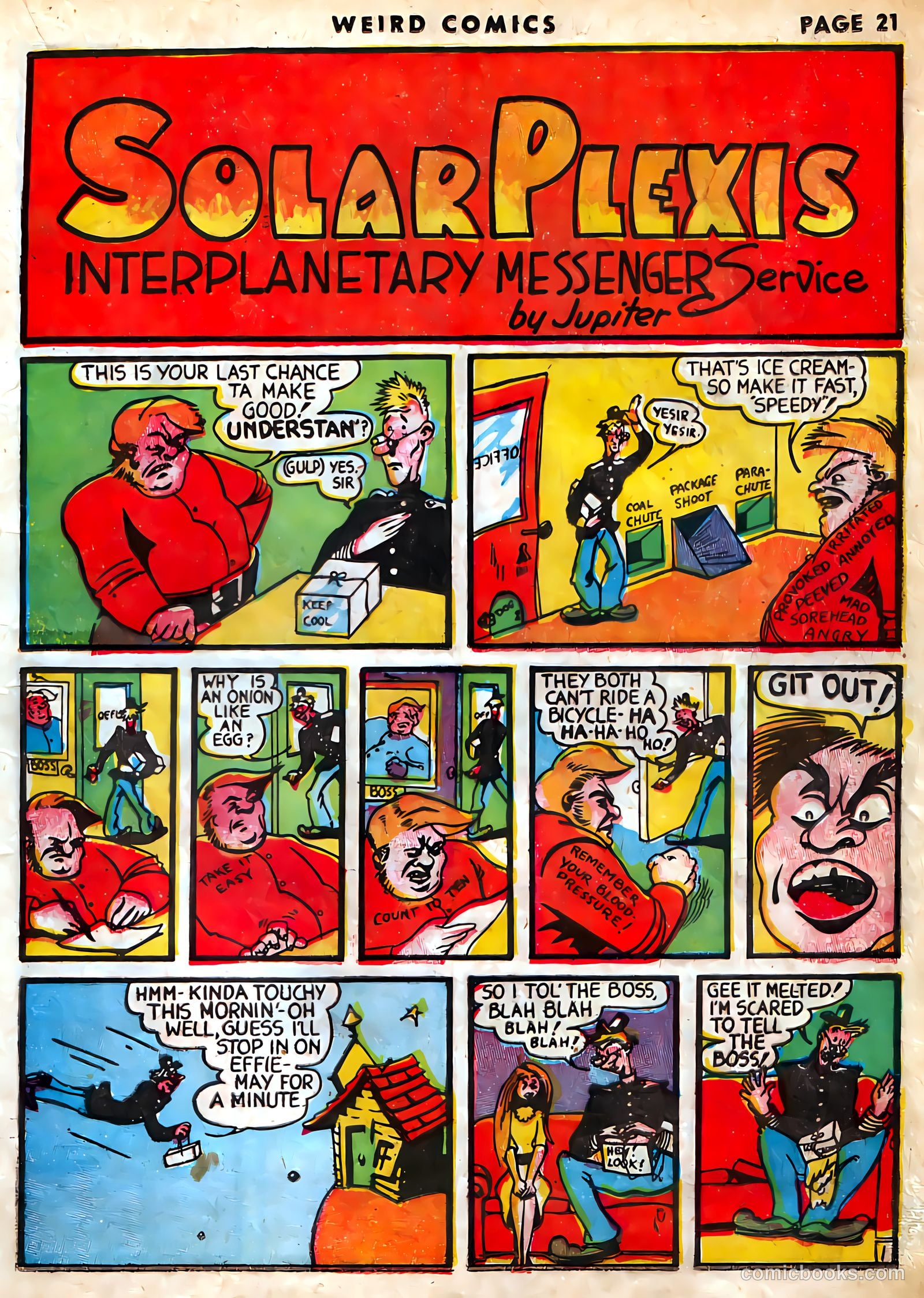 Weird Comics #3 (1940) — page 23 of 68