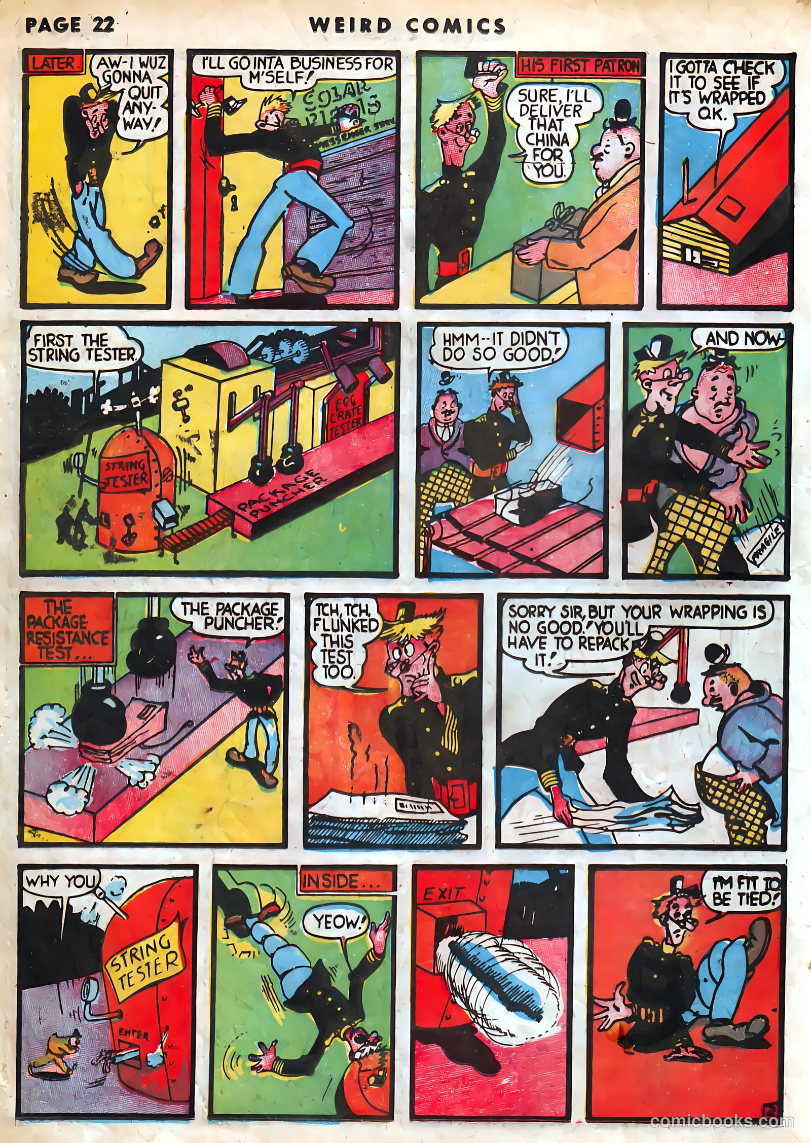 Weird Comics #3 (1940) — page 24 of 68