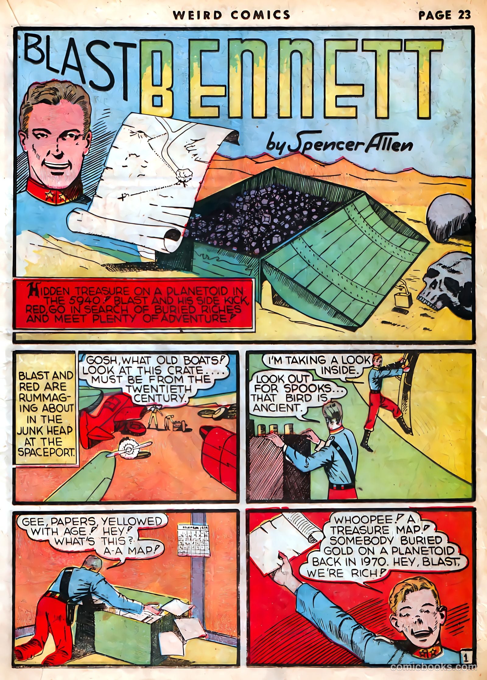 Weird Comics #3 (1940) — page 25 of 68