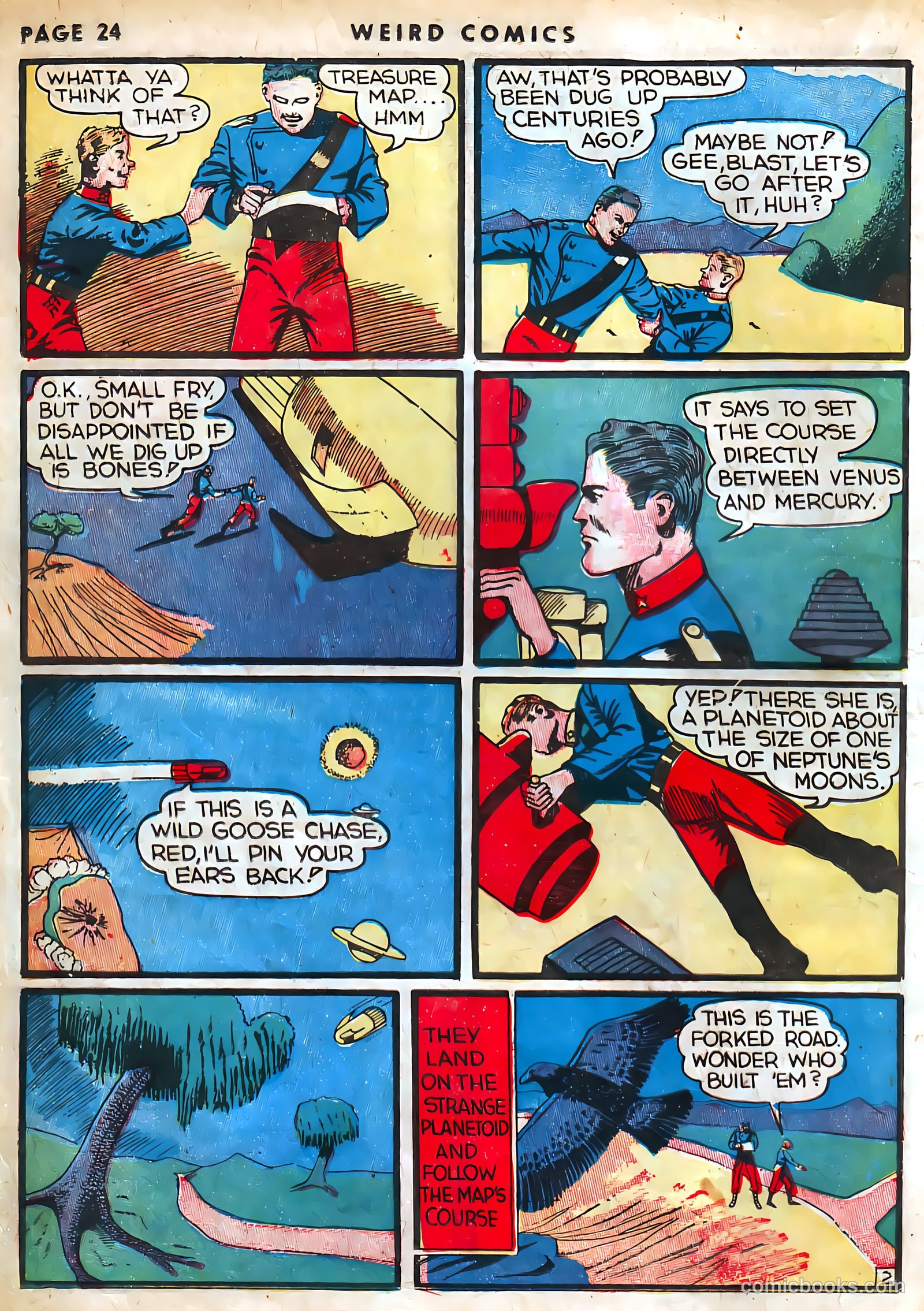 Weird Comics #3 (1940) — page 26 of 68