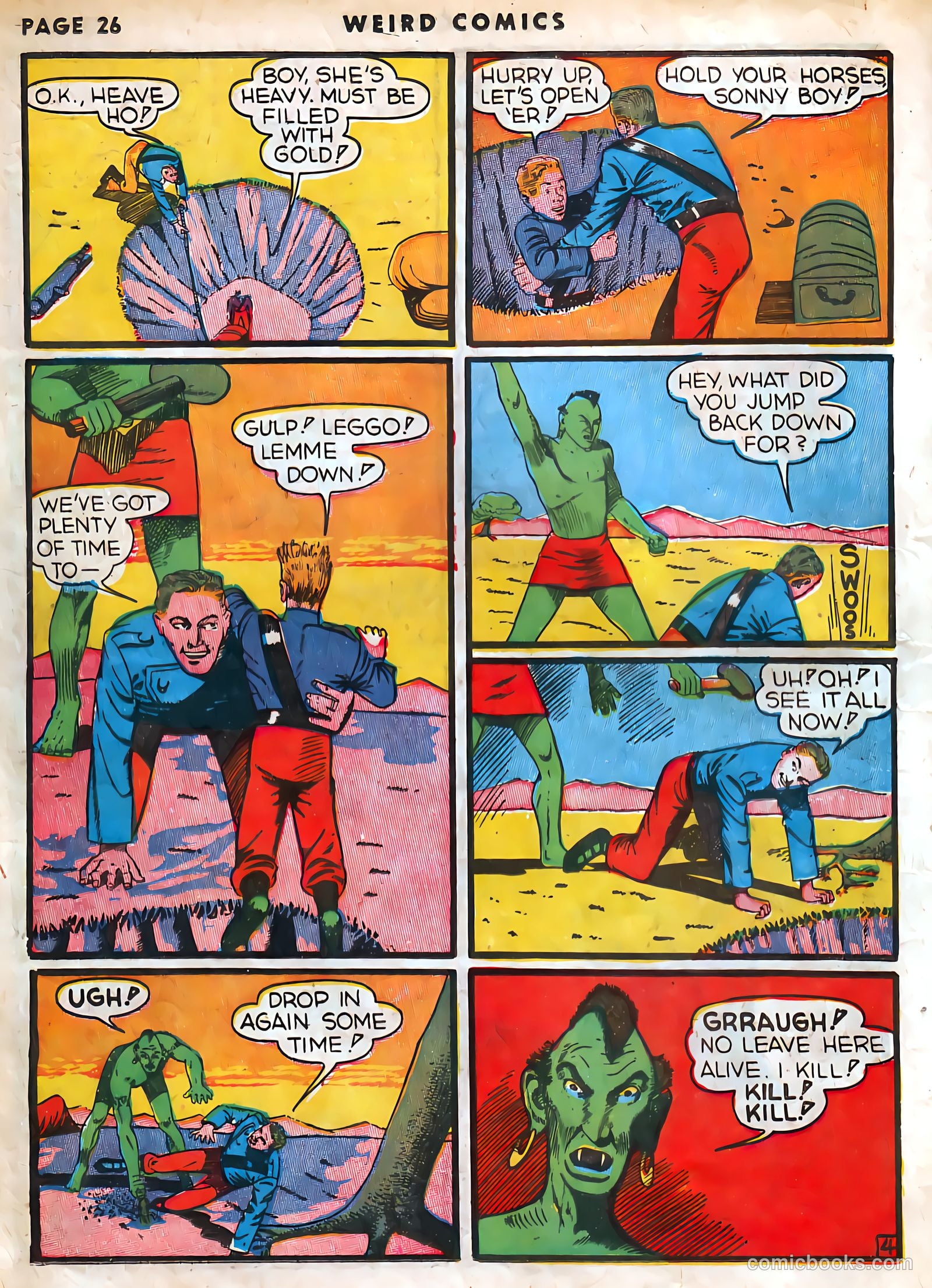 Weird Comics #3 (1940) — page 28 of 68