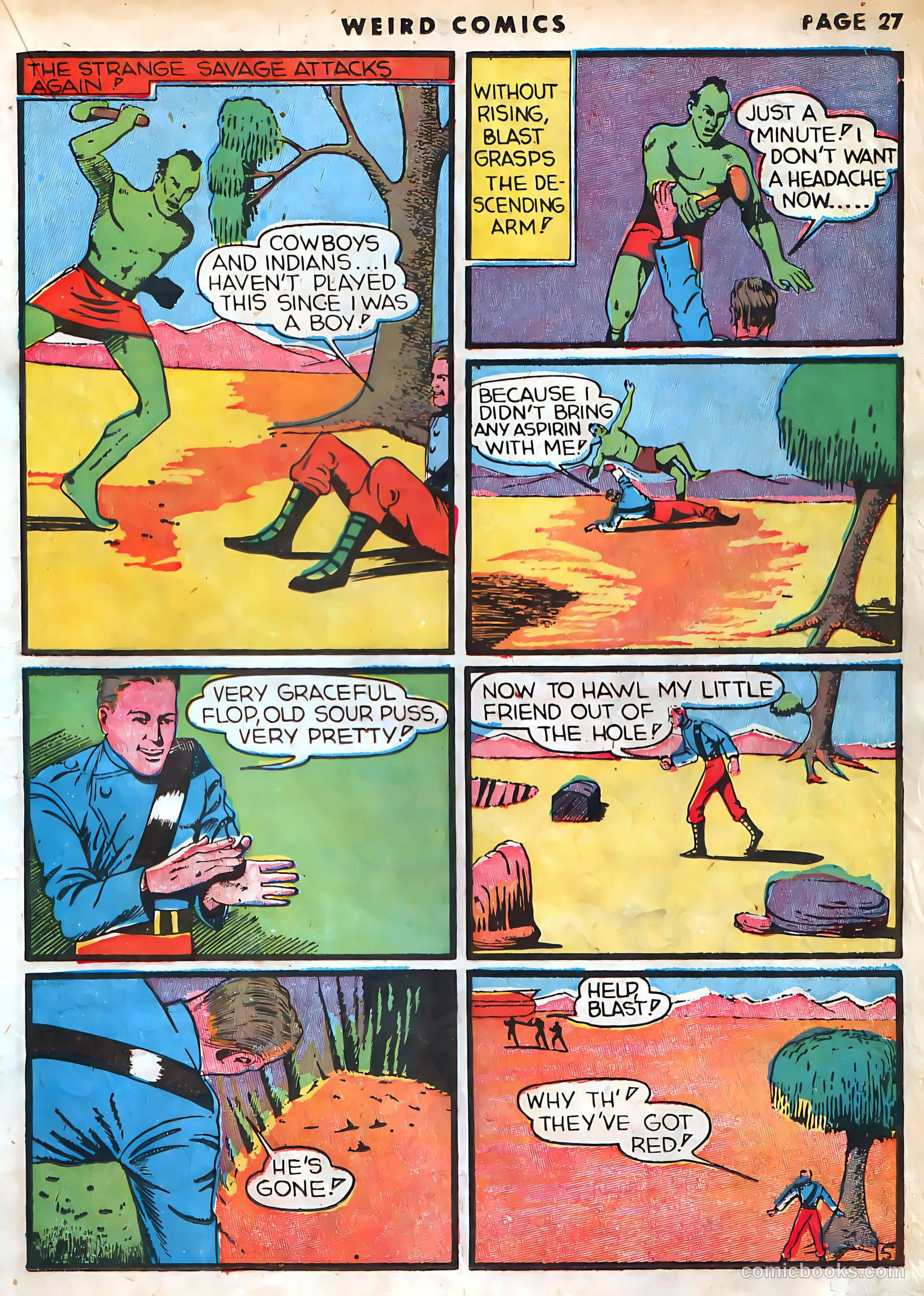 Weird Comics #3 (1940) — page 29 of 68