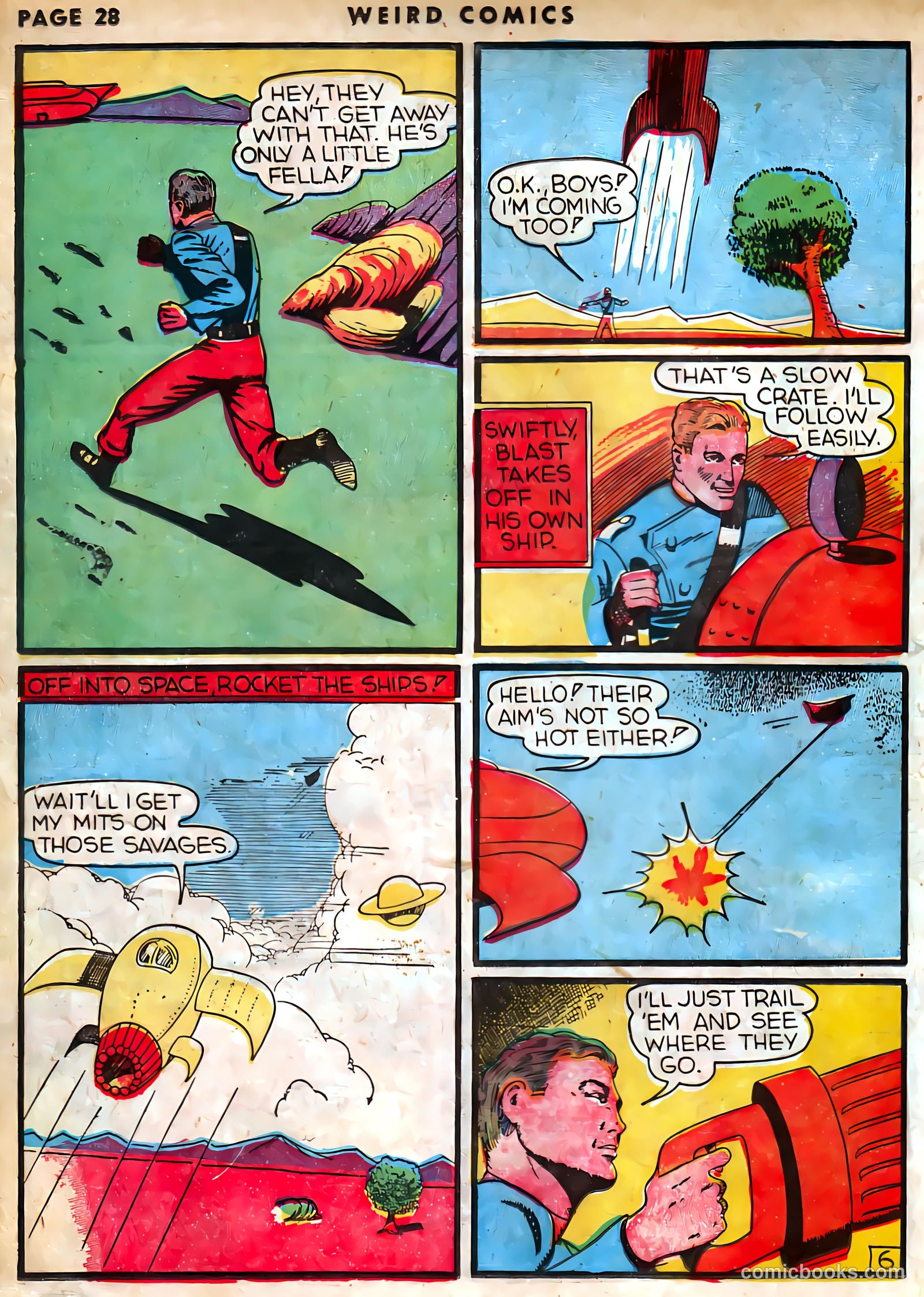 Weird Comics #3 (1940) — page 30 of 68