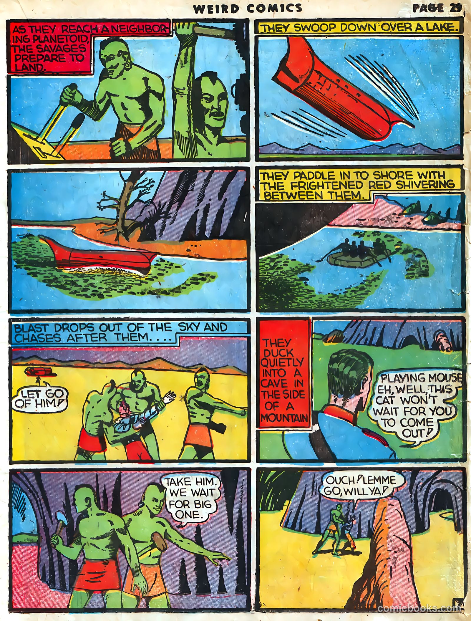 Weird Comics #3 (1940) — page 31 of 68