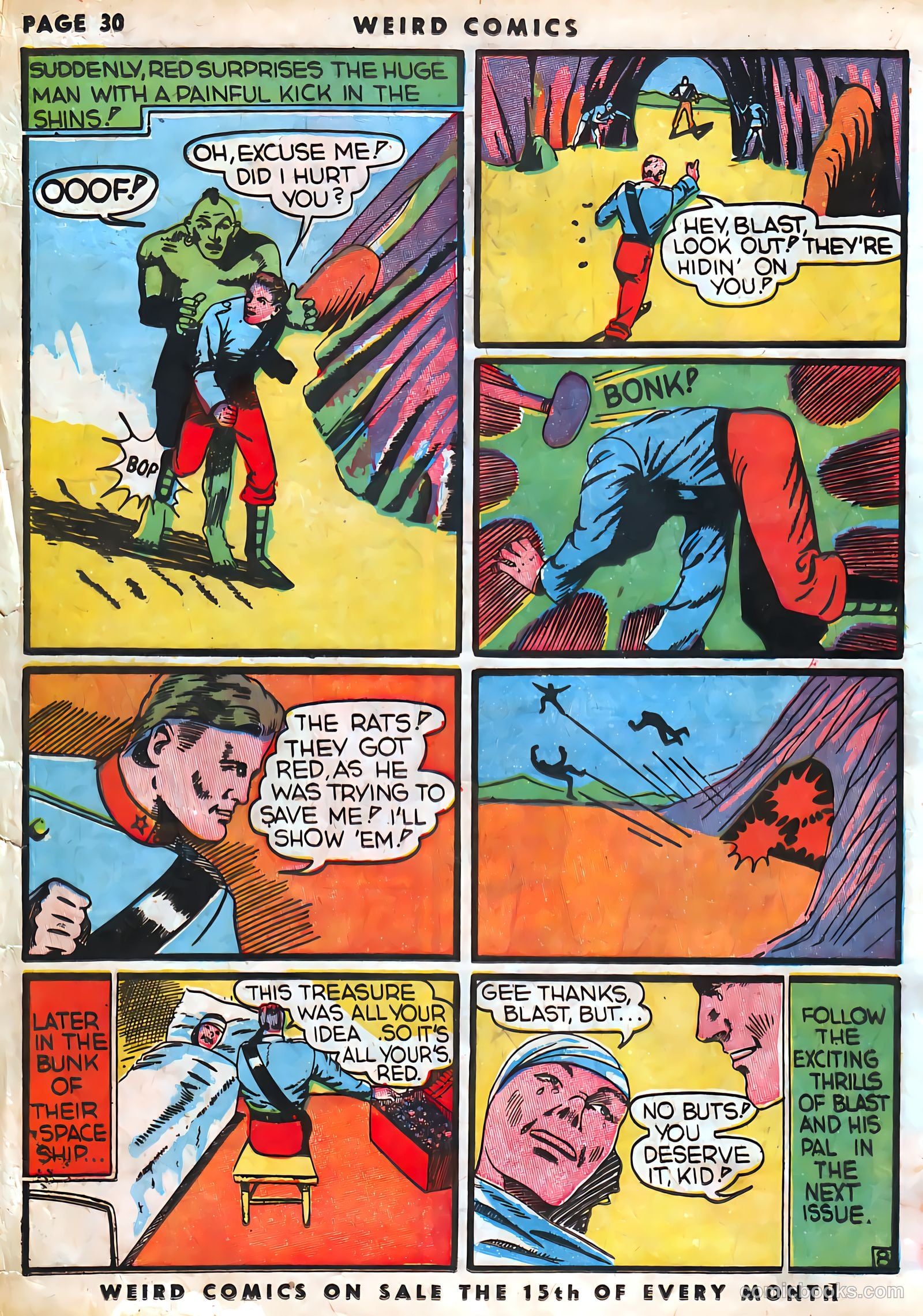 Weird Comics #3 (1940) — page 32 of 68