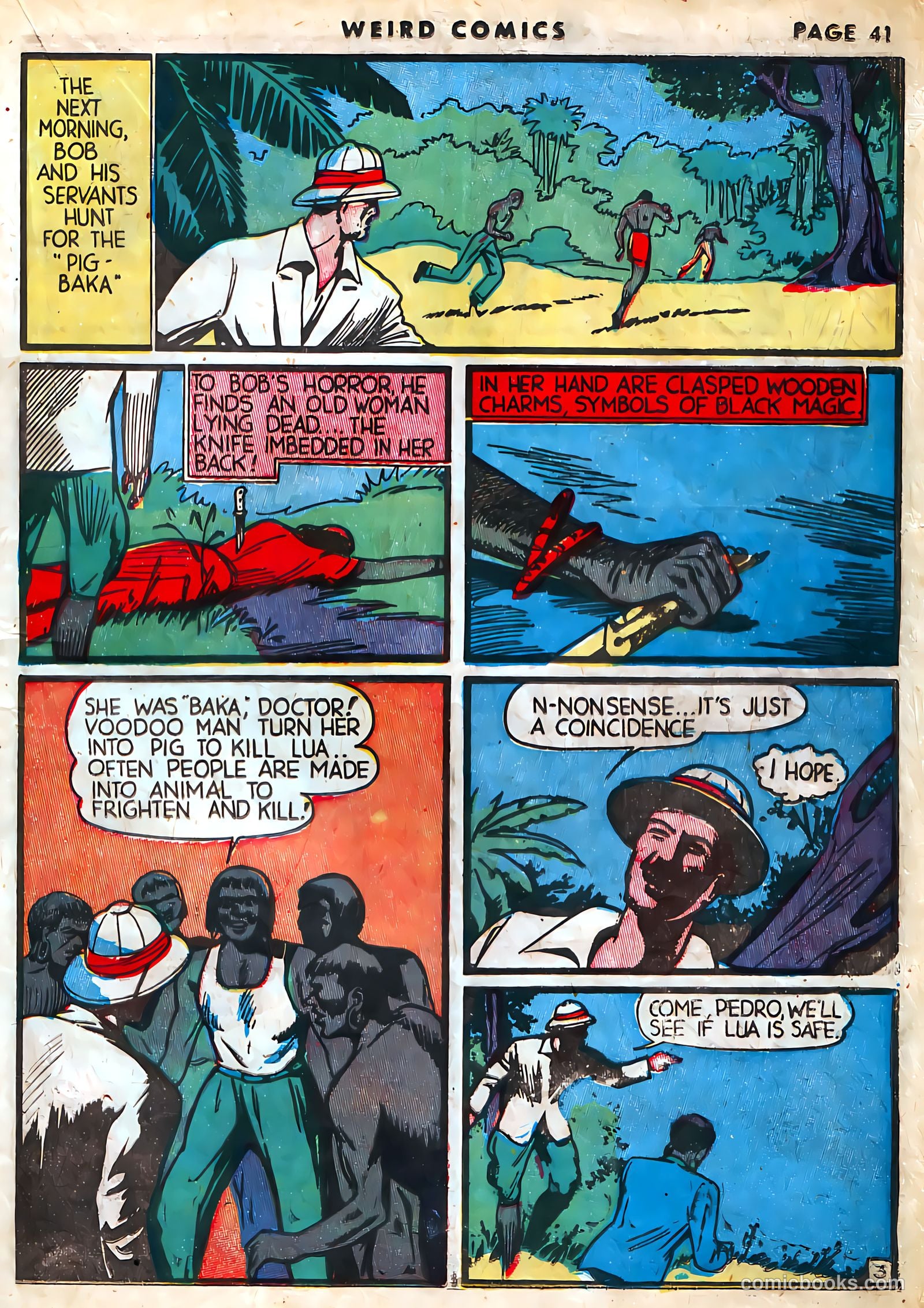 Weird Comics #3 (1940) — page 43 of 68