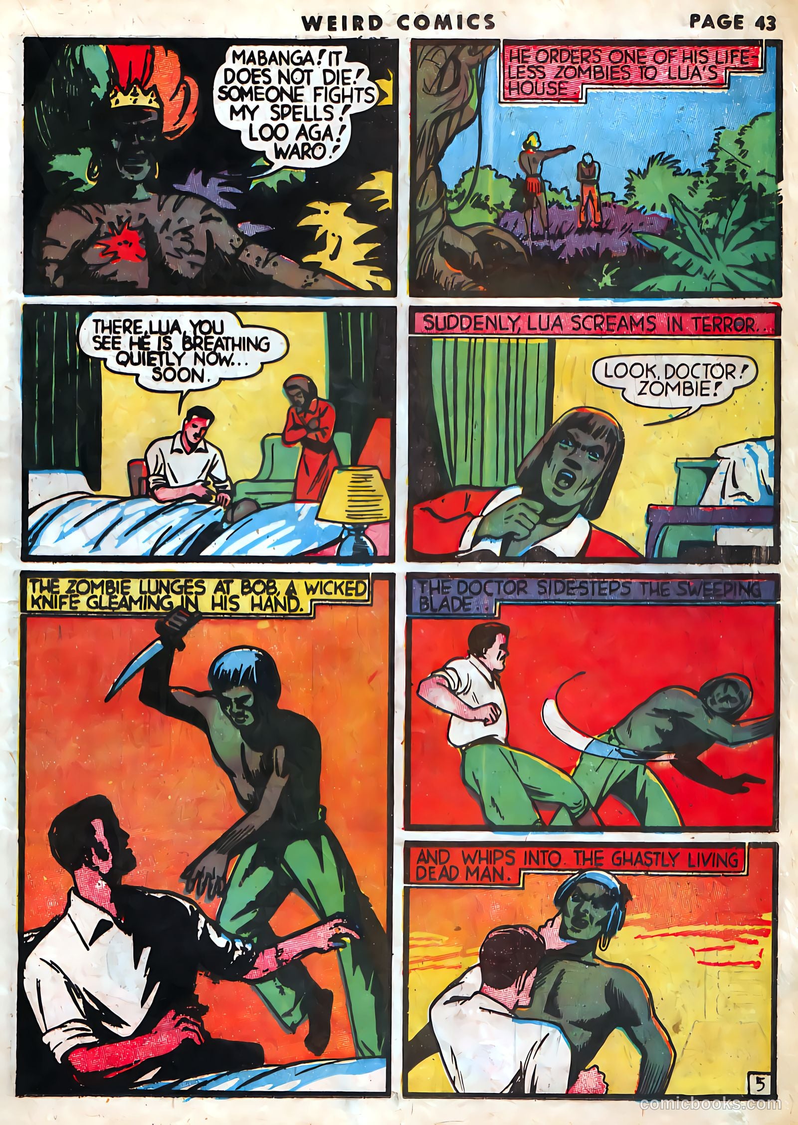 Weird Comics #3 (1940) — page 45 of 68