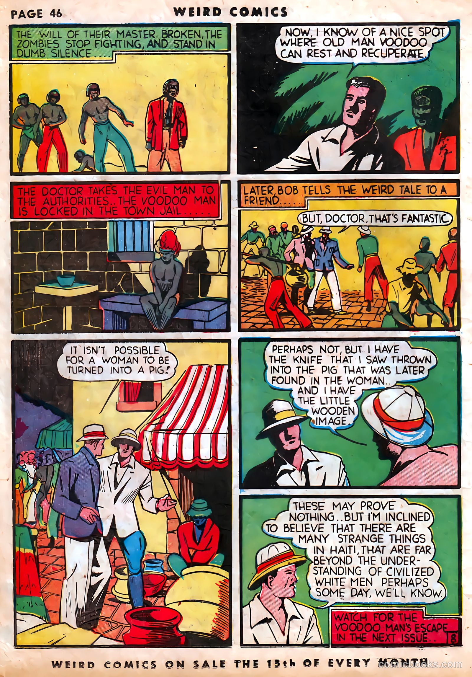 Weird Comics #3 (1940) — page 48 of 68