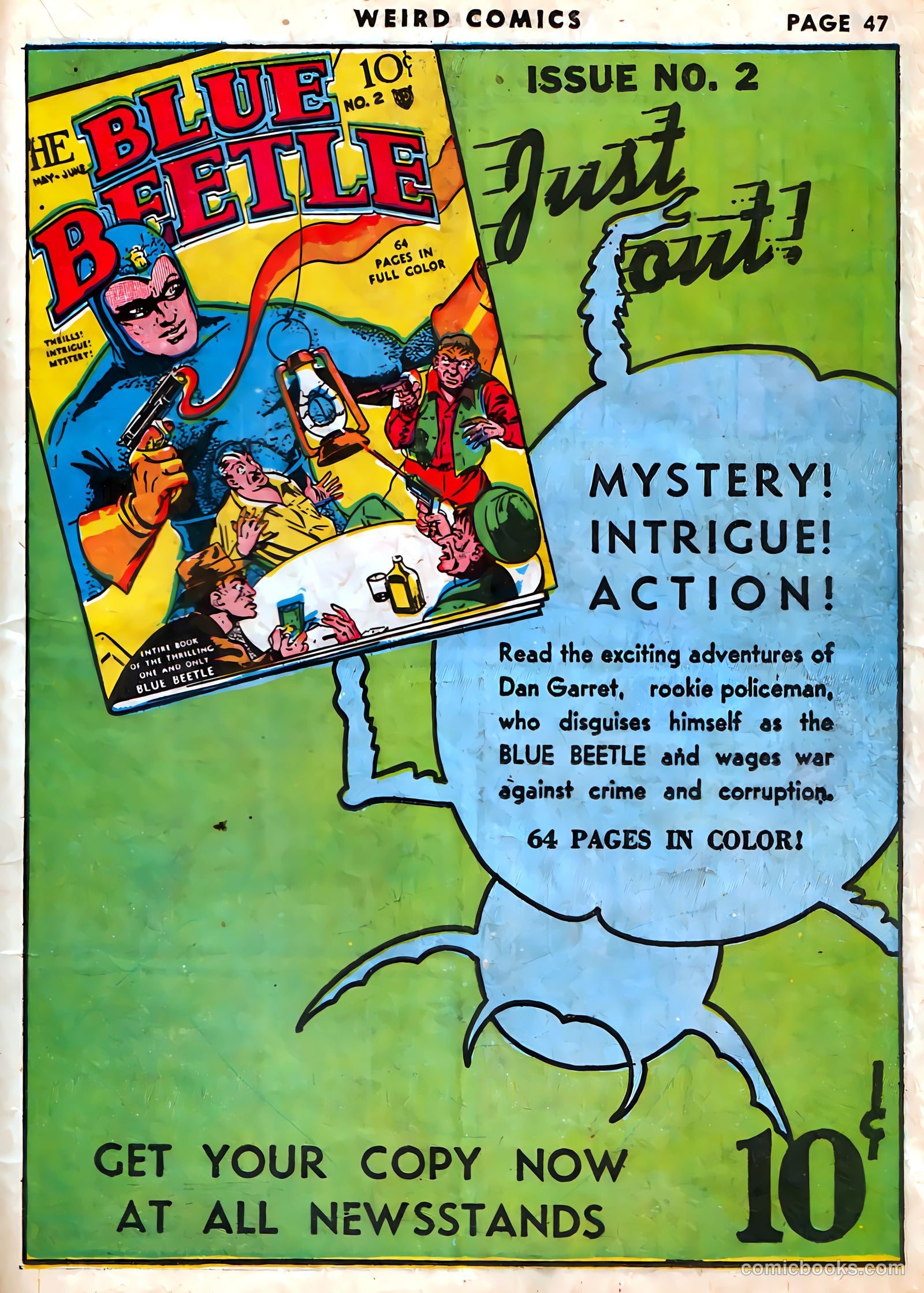 Weird Comics #3 (1940) — page 49 of 68