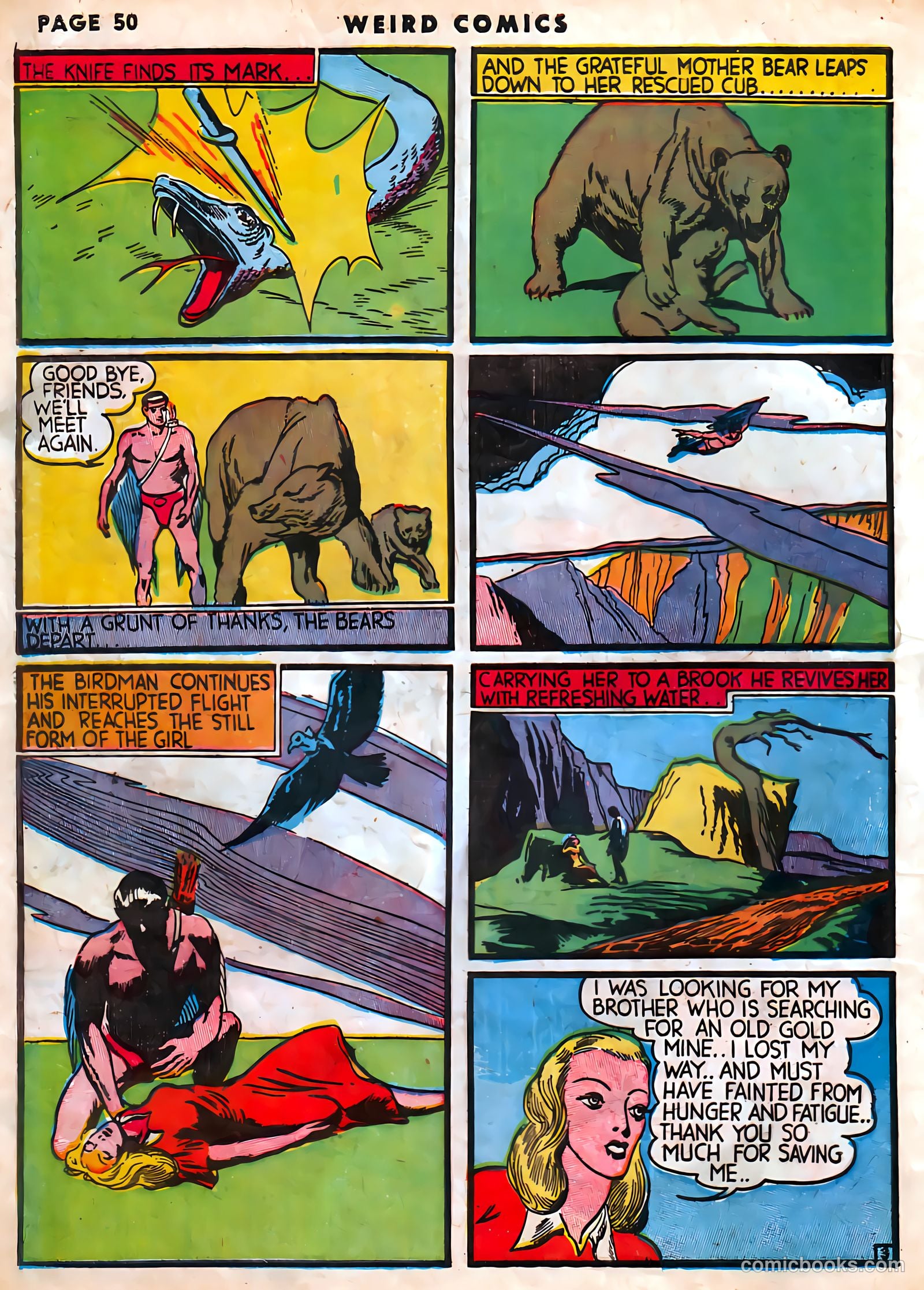 Weird Comics #3 (1940) — page 52 of 68