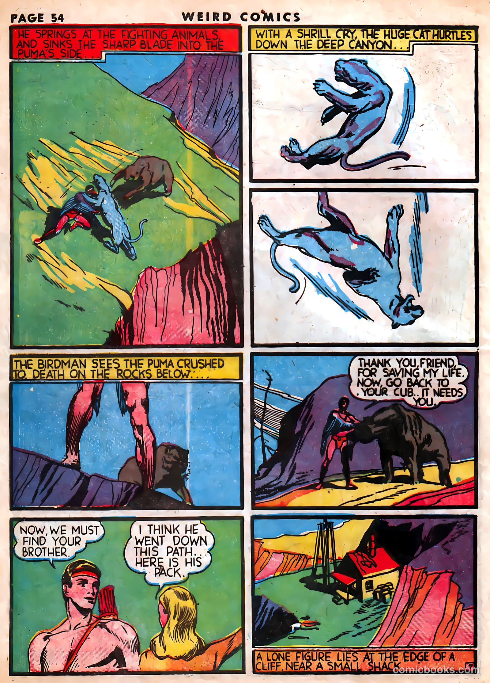 Weird Comics #3 (1940) — page 56 of 68