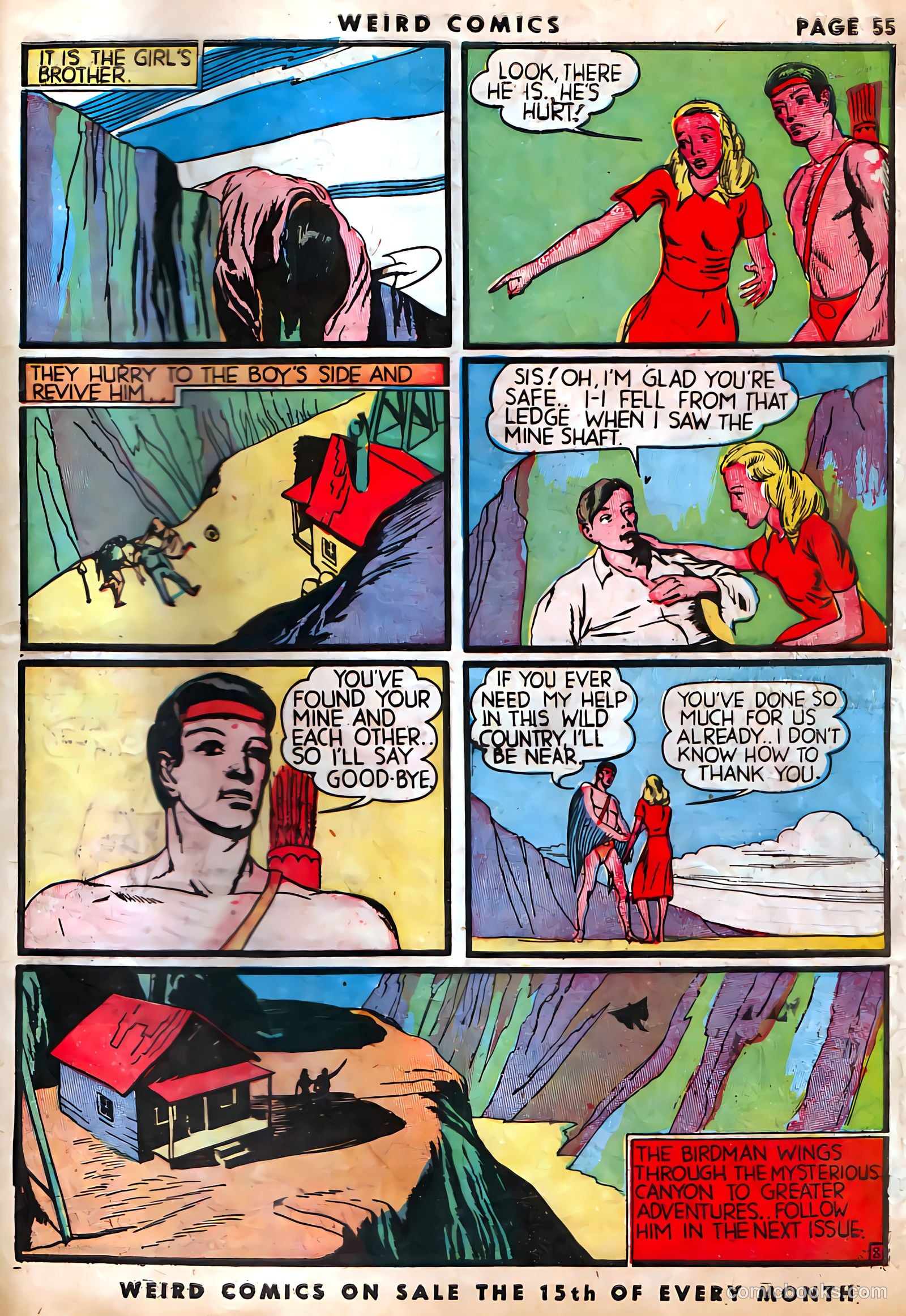 Weird Comics #3 (1940) — page 57 of 68