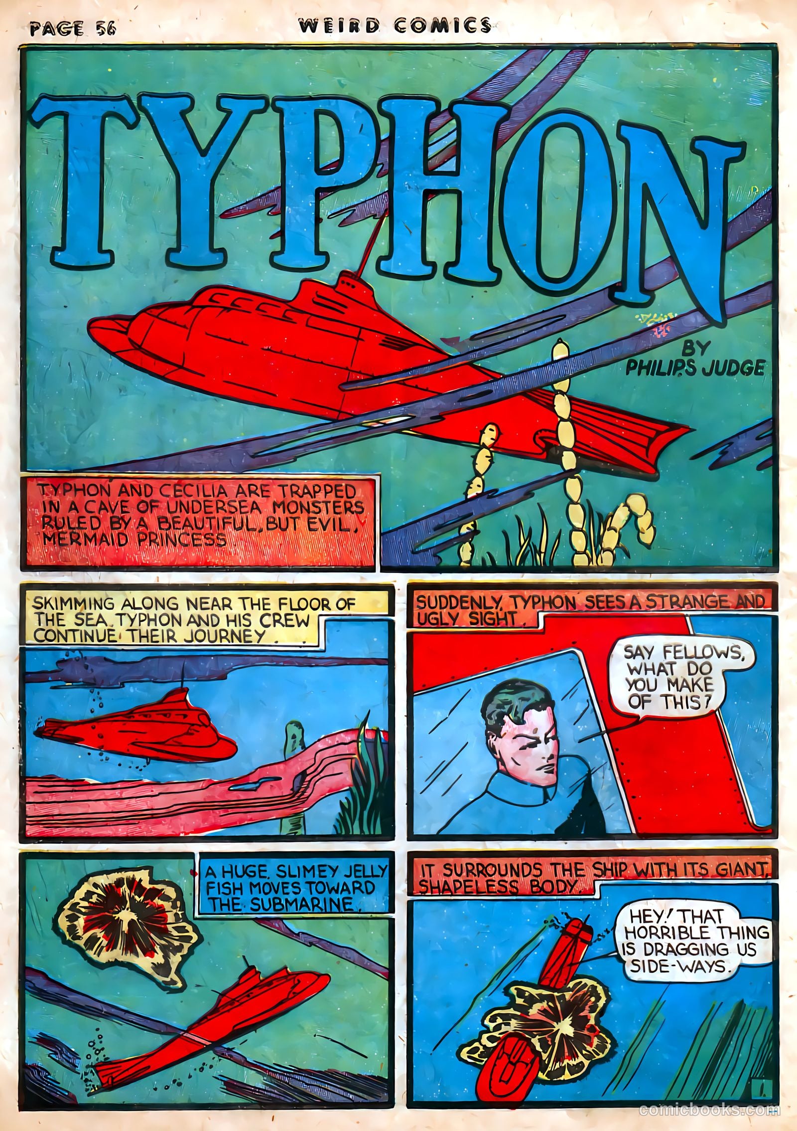 Weird Comics #3 (1940) — page 58 of 68