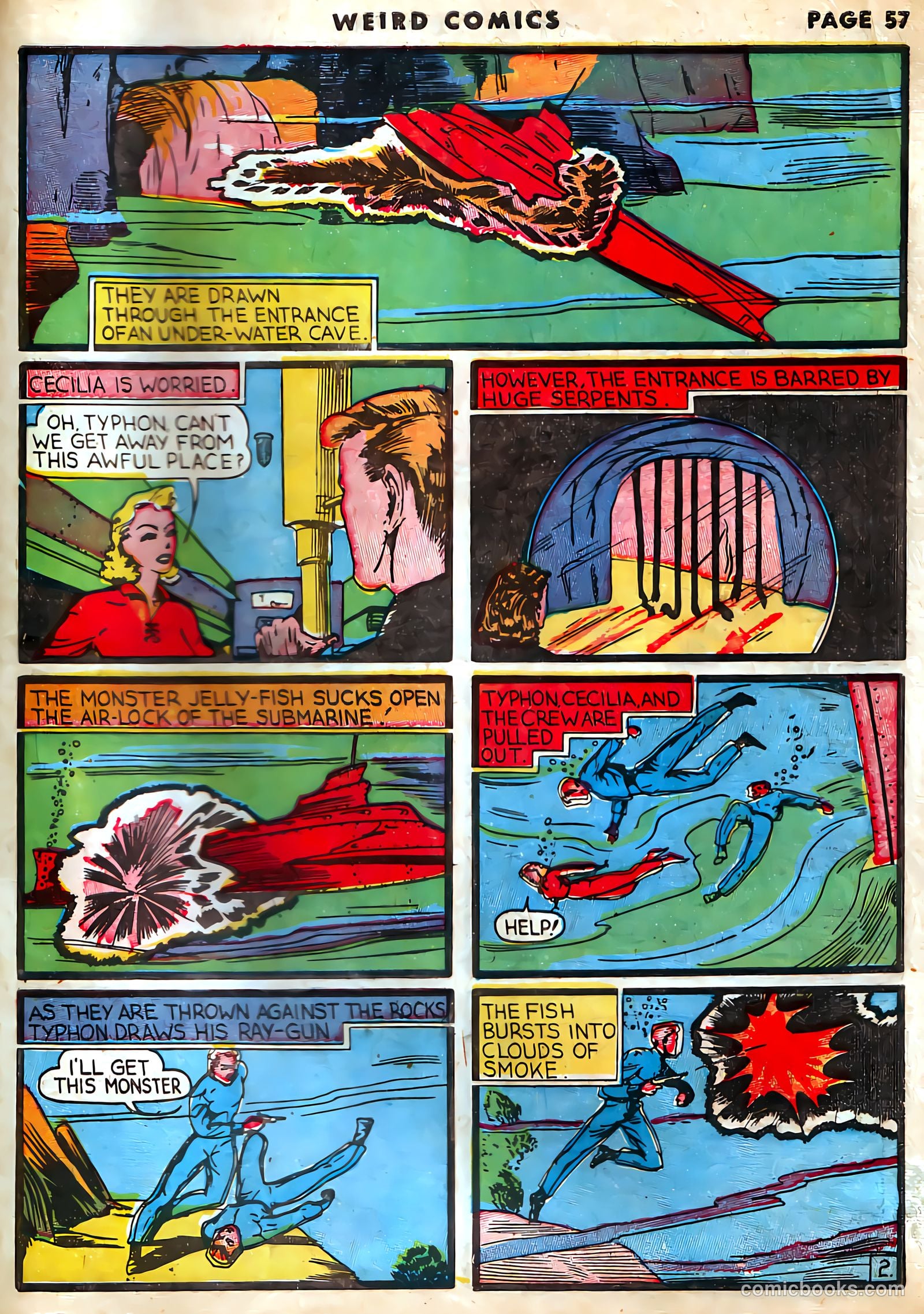 Weird Comics #3 (1940) — page 59 of 68