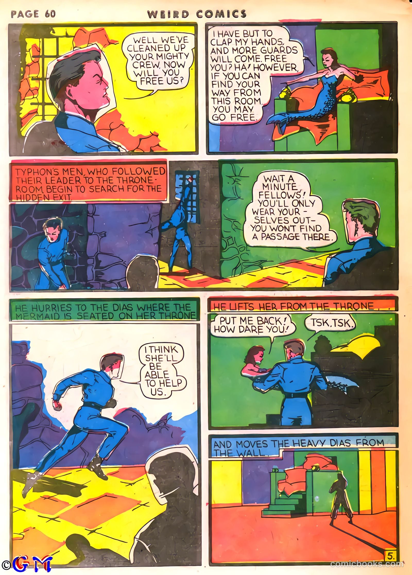 Weird Comics #3 (1940) — page 62 of 68