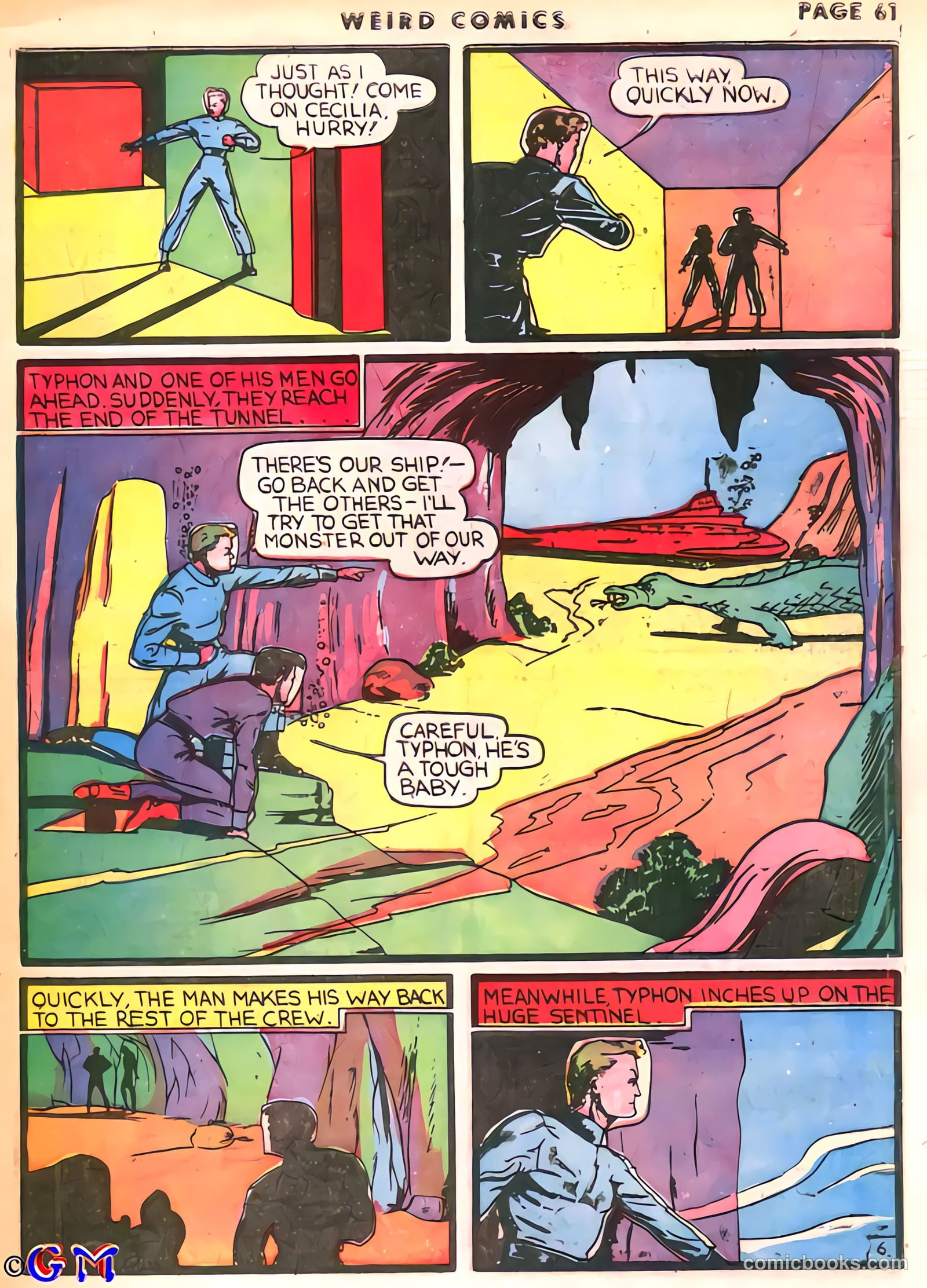 Weird Comics #3 (1940) — page 63 of 68